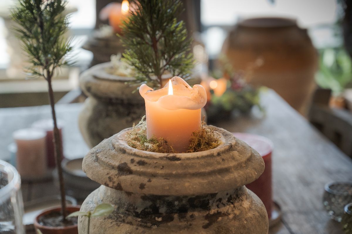 Candle Holders & Candles