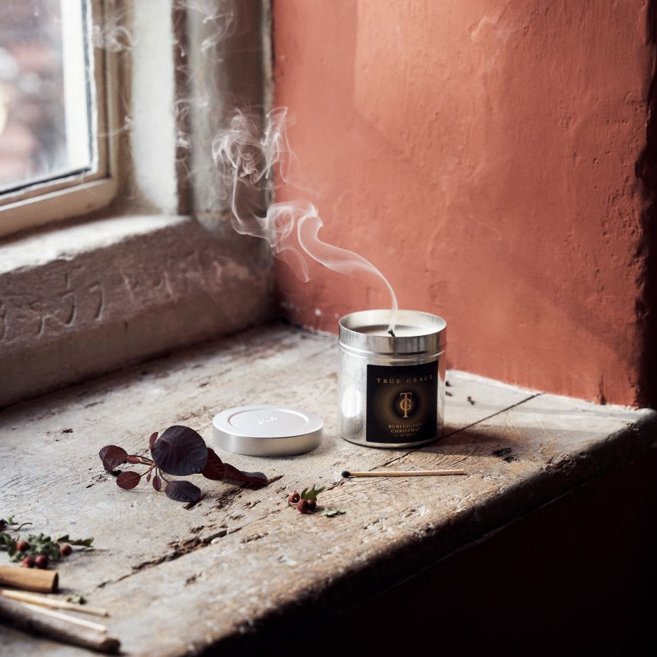 Manor Christmas Tinned Candle