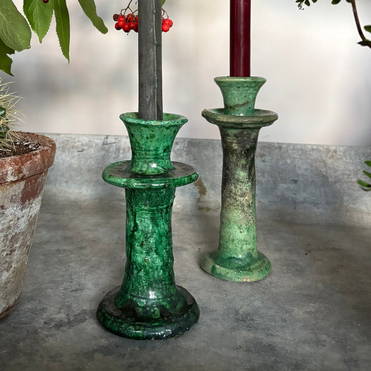 Moroccan Tamegroute Candlestick
