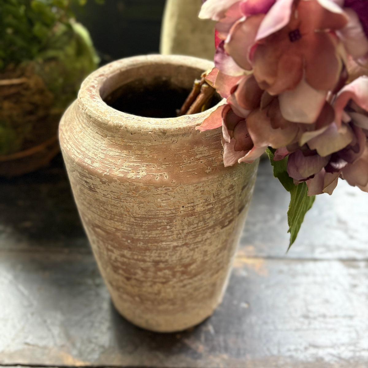Sienna Vase - rustic terracotta