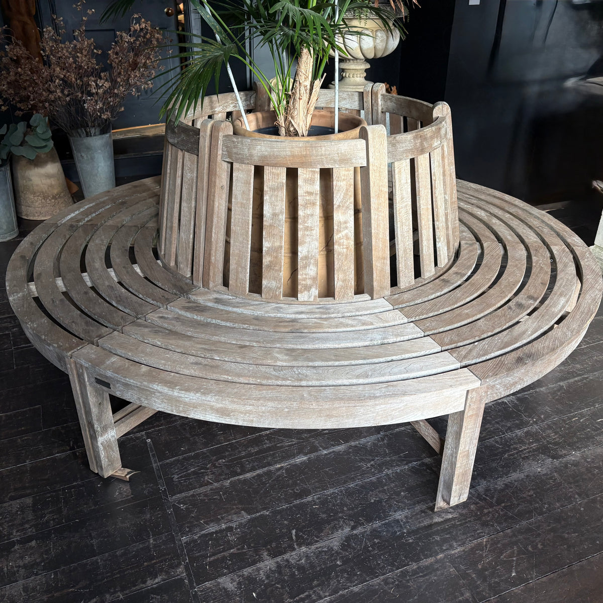 Preowned Teak Tree Seat