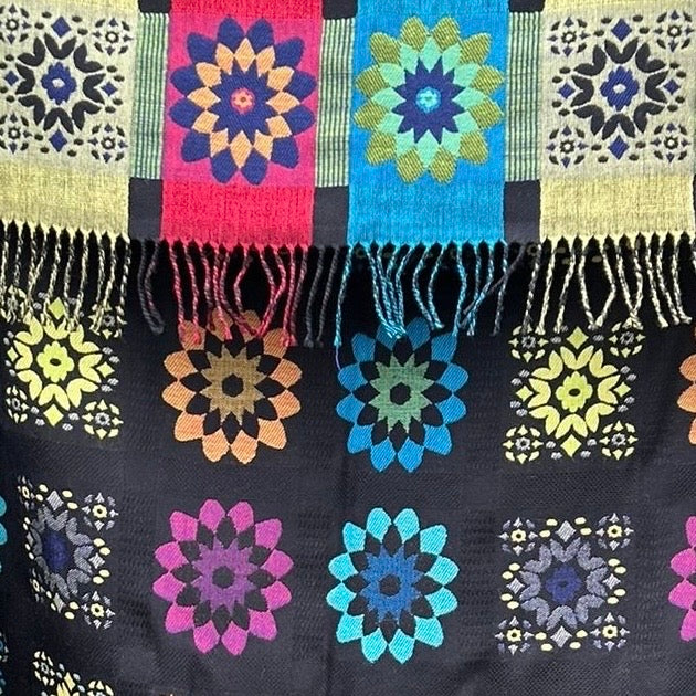 Technicolour Jacquard Blanket