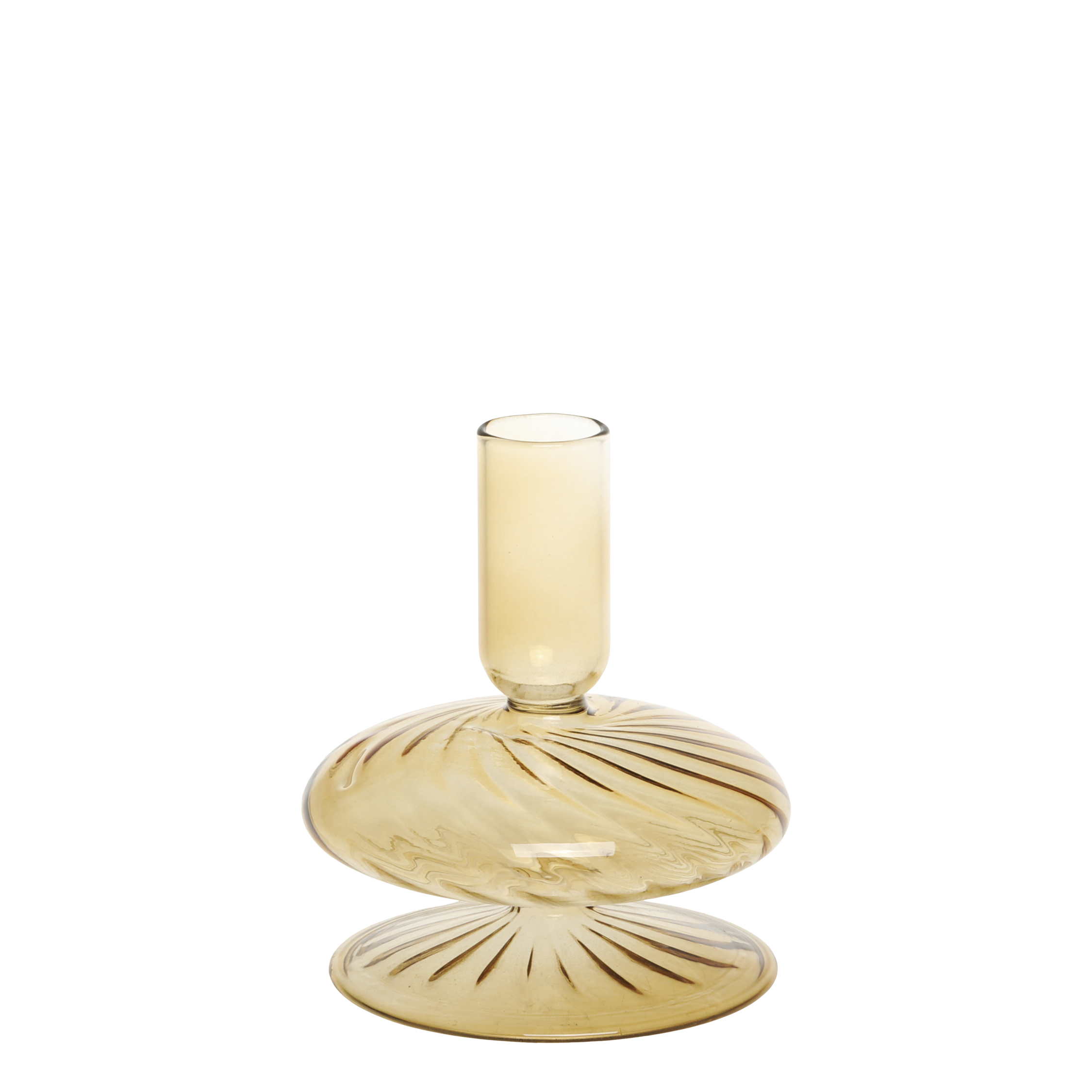 Stemmed Glass Candlestick