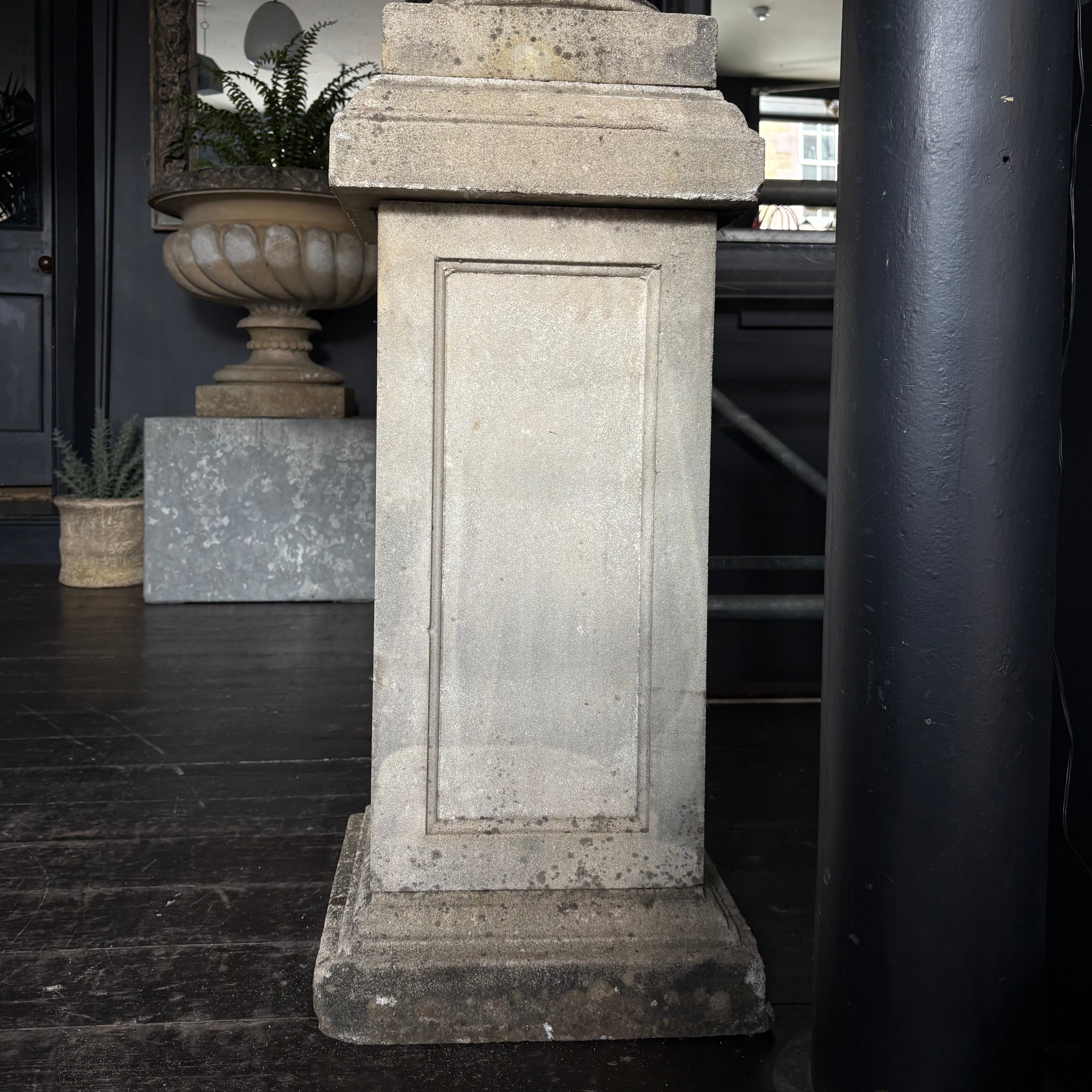 Large Urn & Pedestal