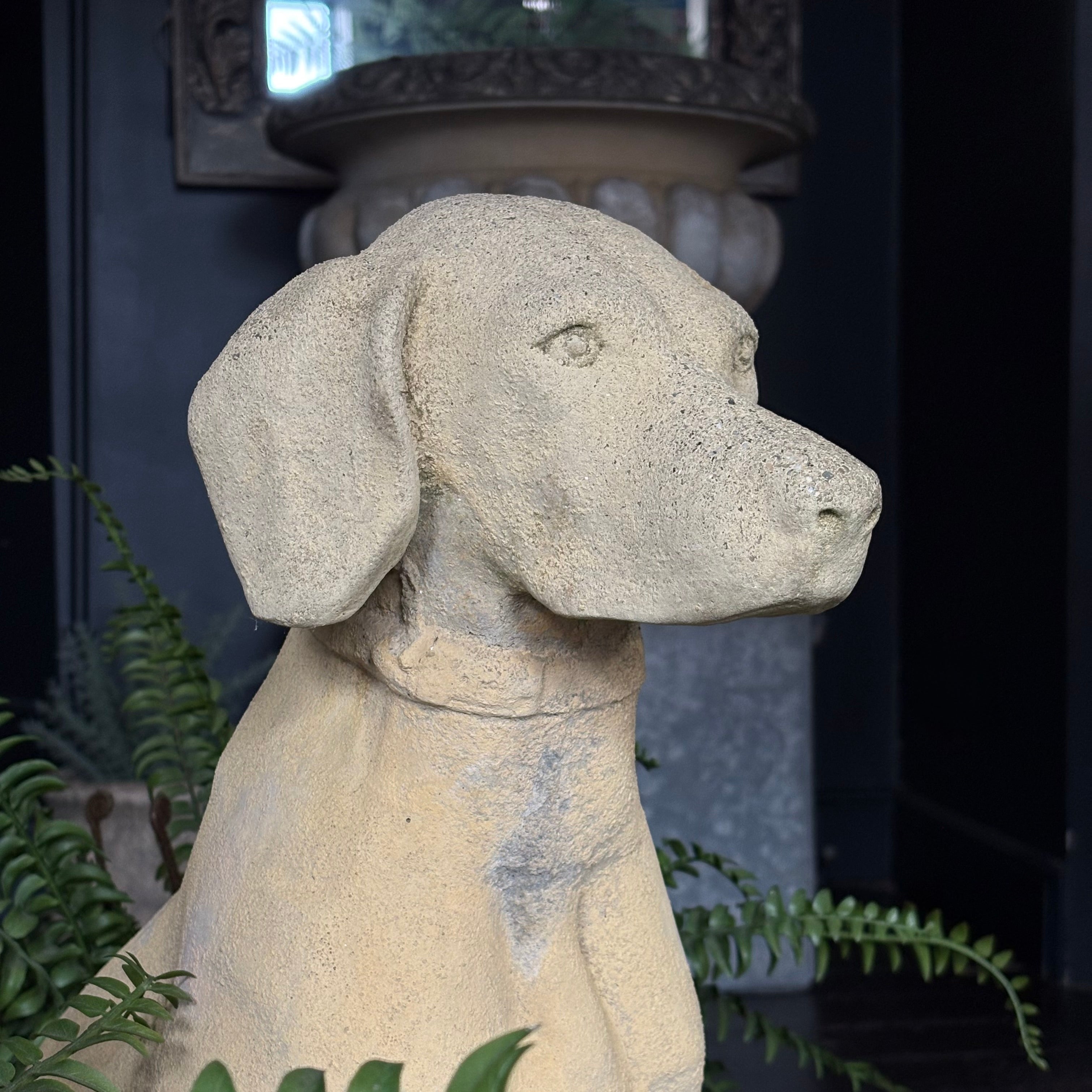 Cast Gundog Sculpture