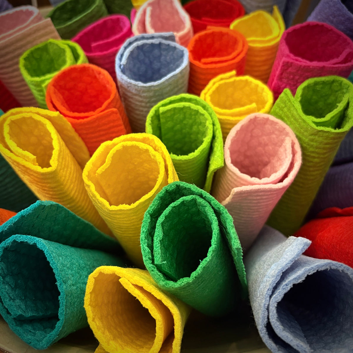 Plain Swedish Dishcloths
