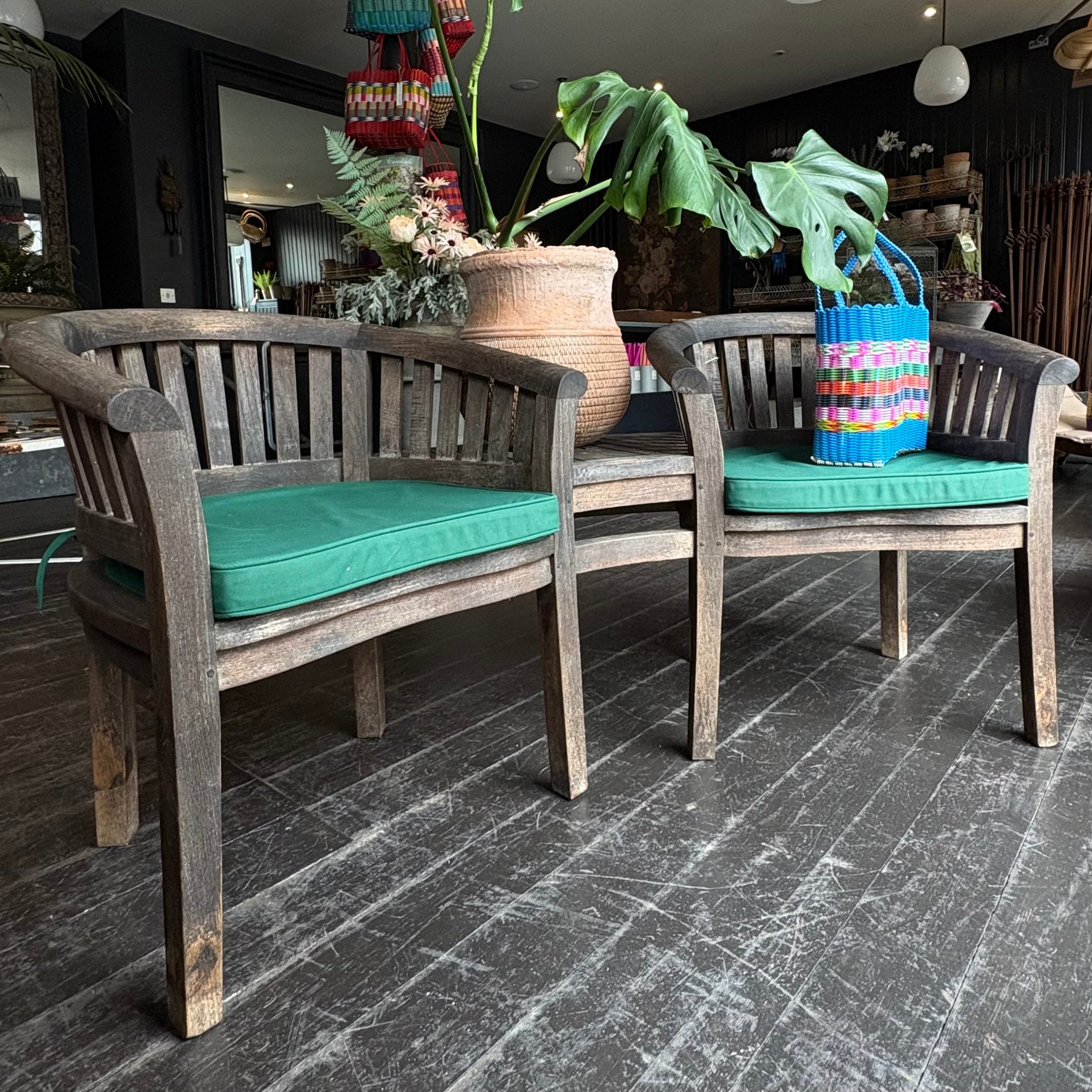 Teak Companion Bench