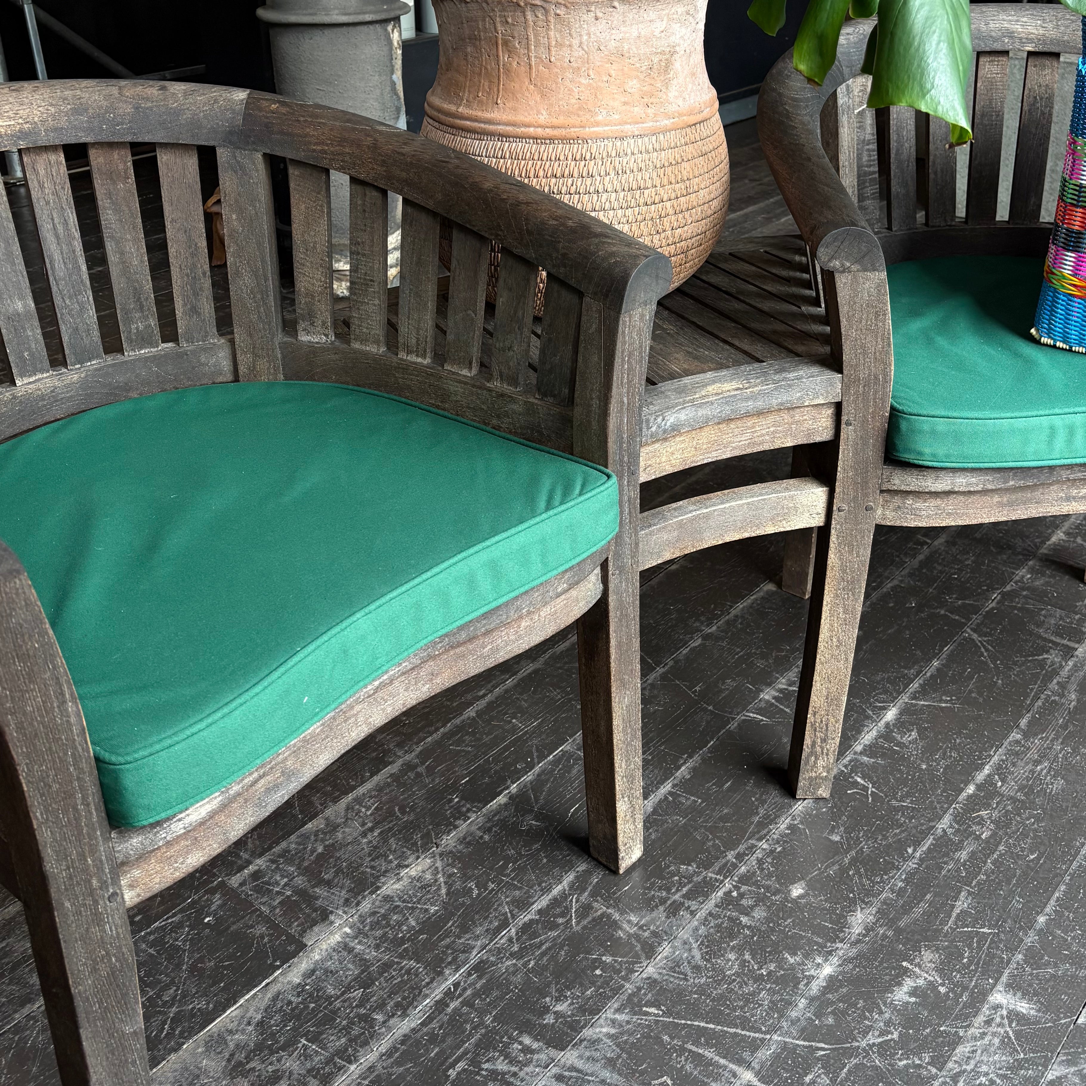 Teak Companion Bench