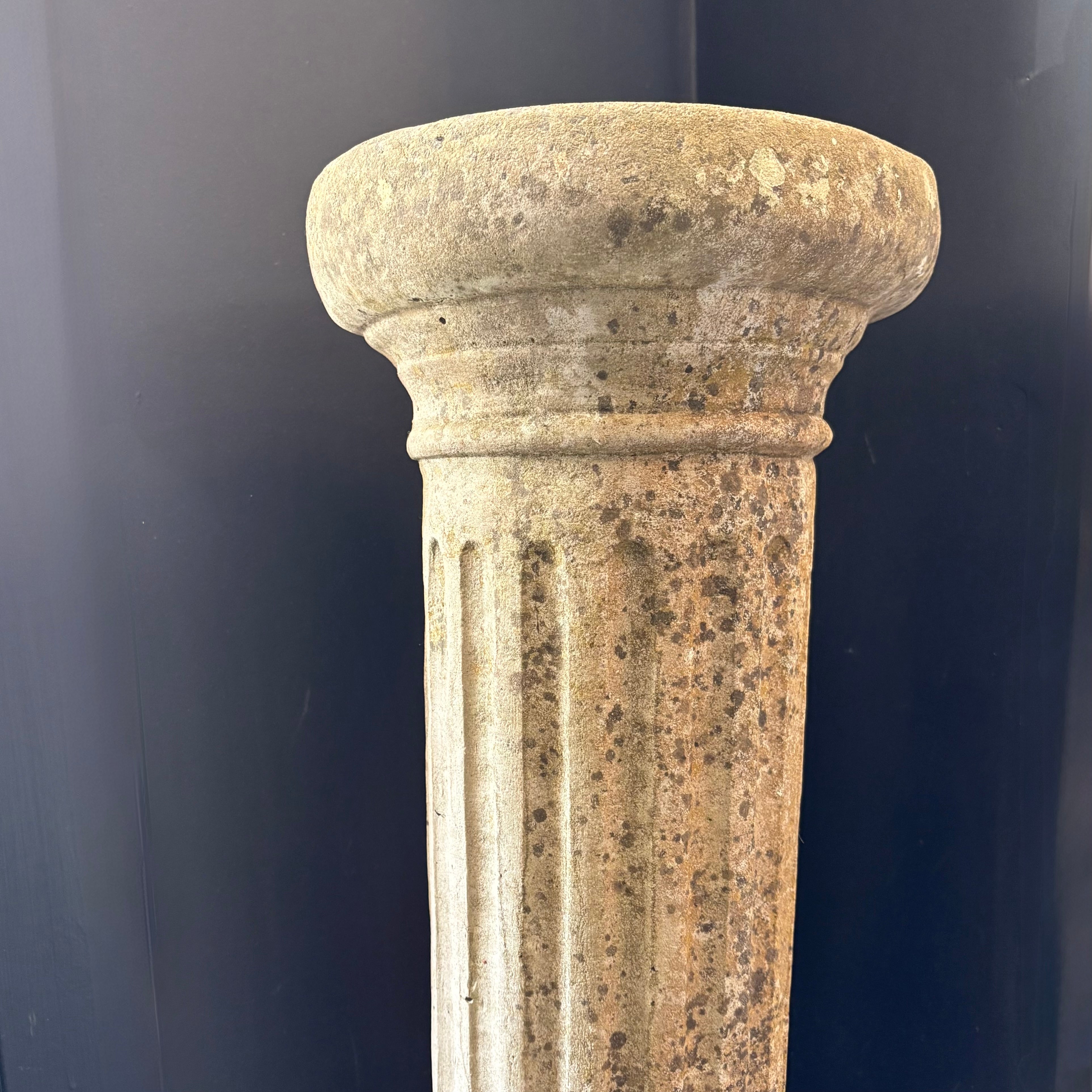 Reclaimed Cast Pedestal