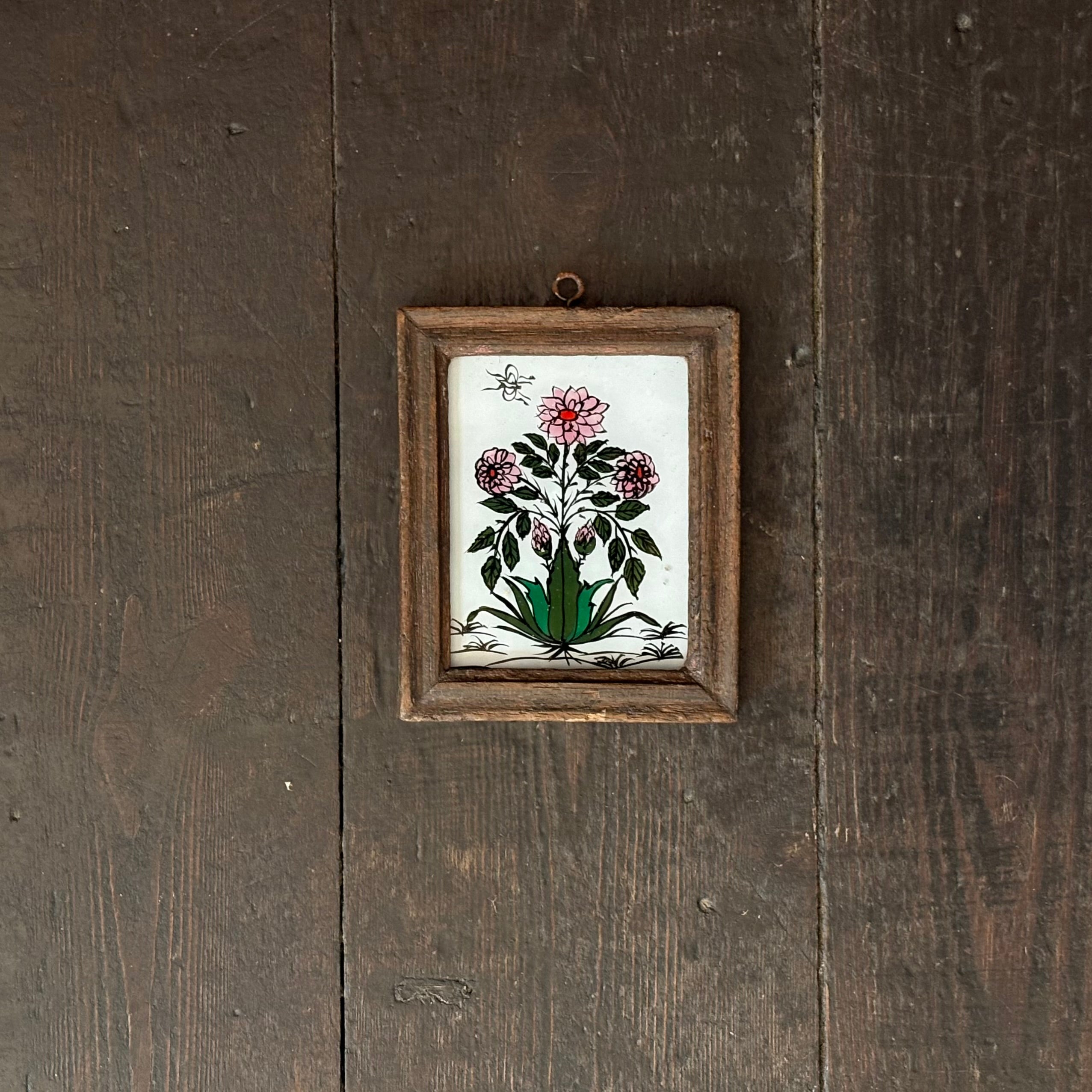 Indian Glass Paintings - Tiny