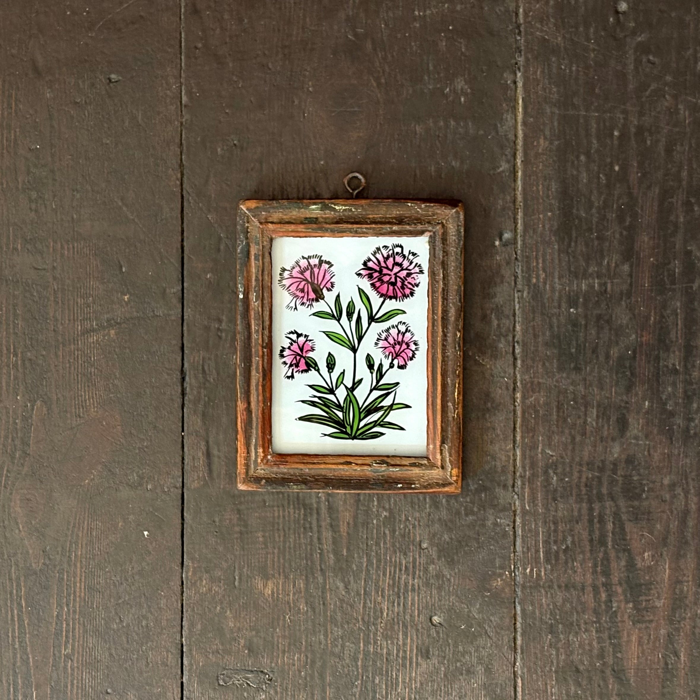 Indian Glass Paintings - Tiny