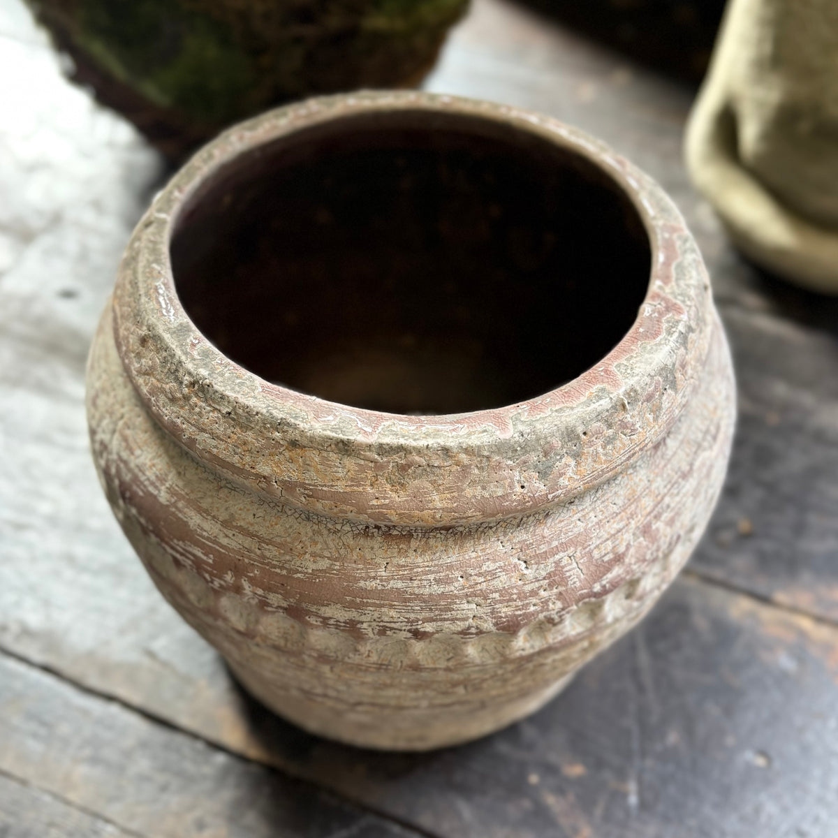 Sienna Dimpled Pot