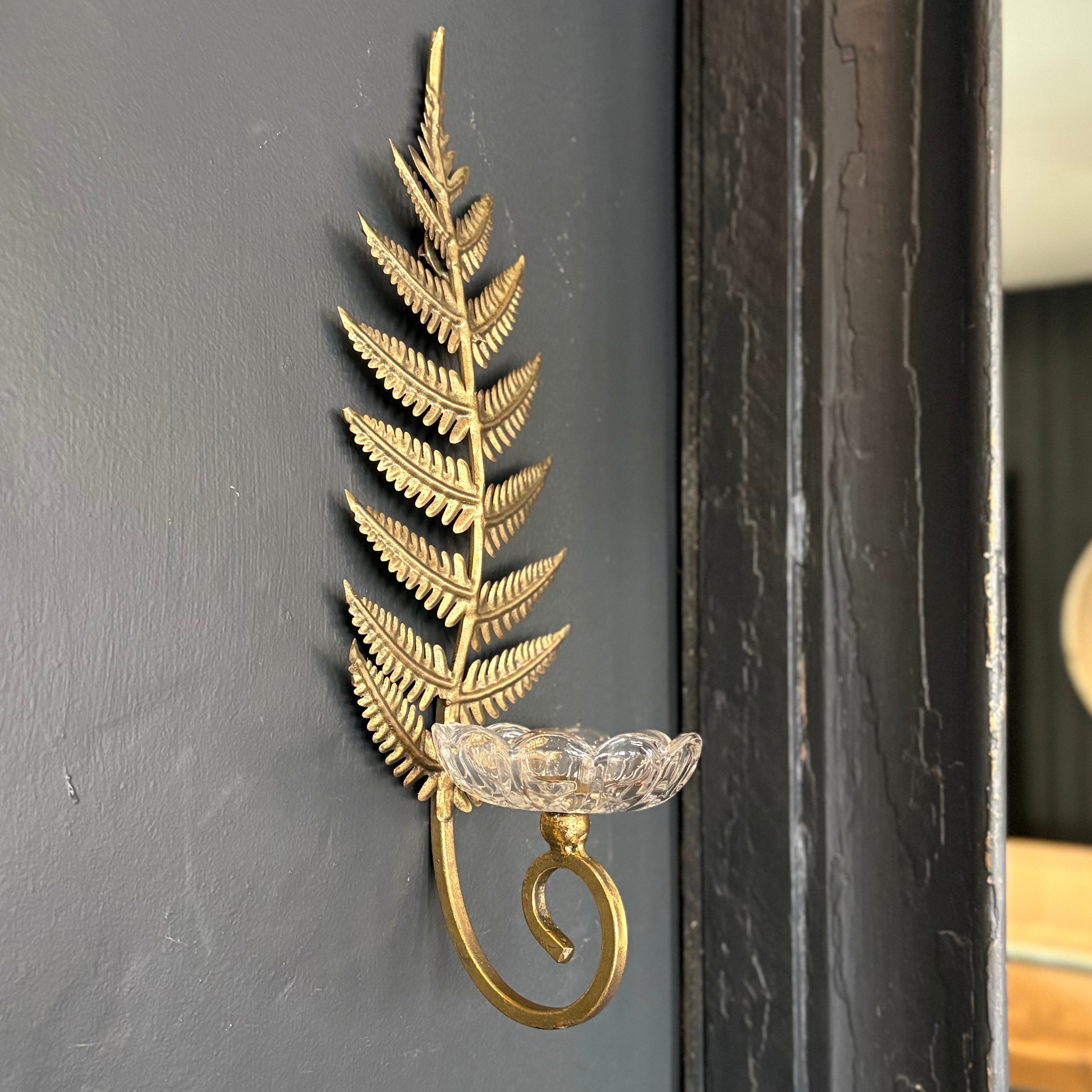Fern Frond Wall Sconce