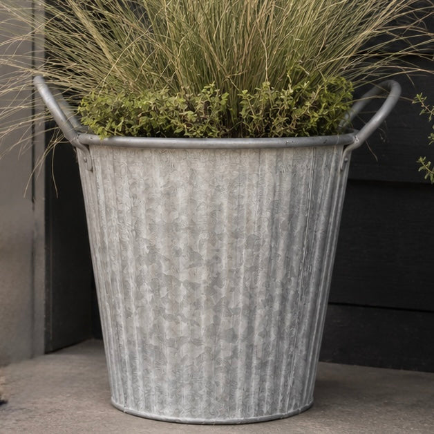 Small Zinc Planter