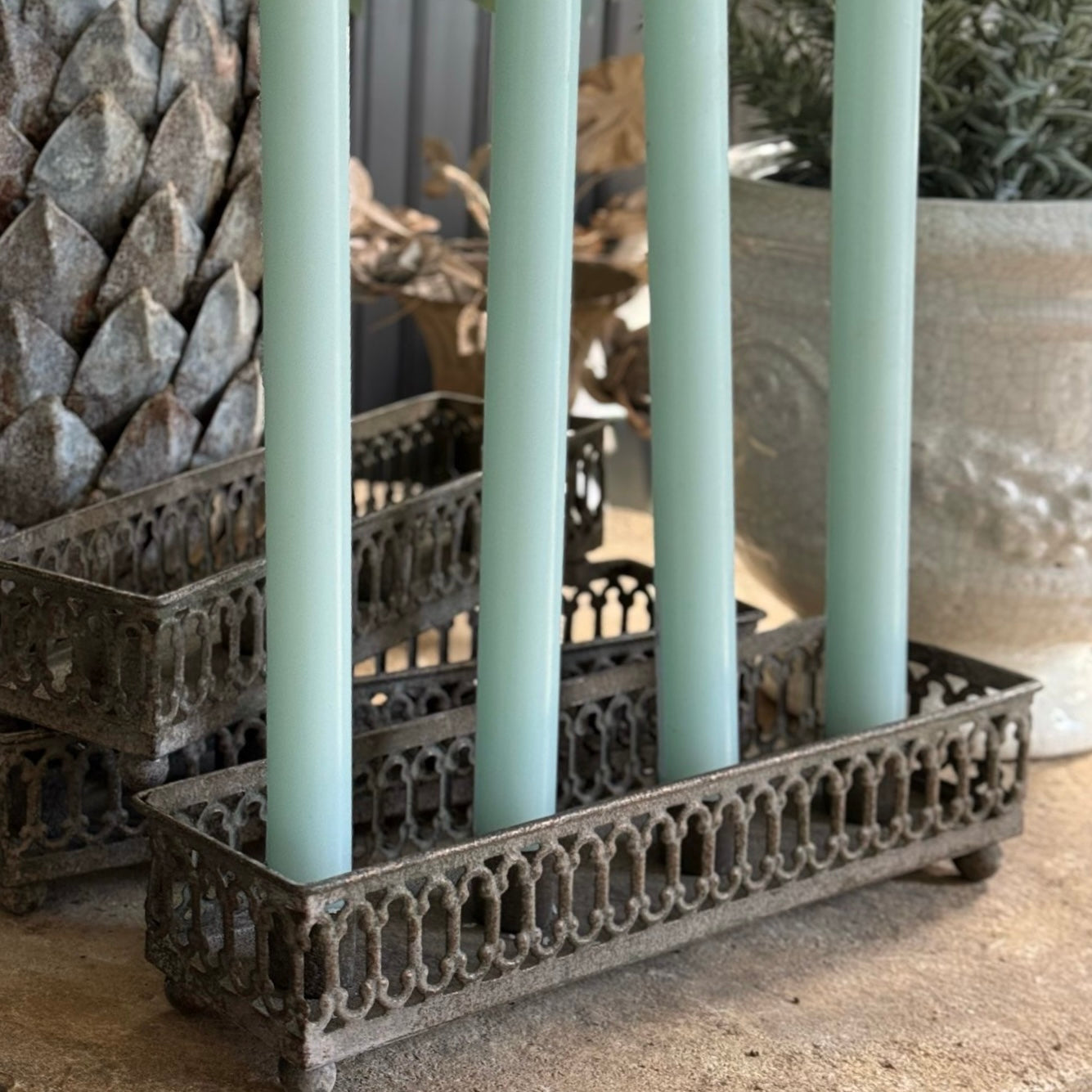 Filigree Candle Tray