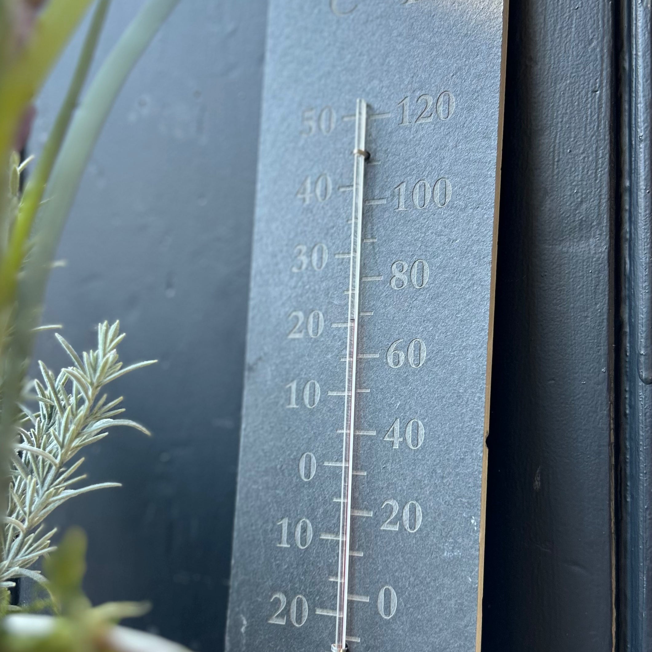 Outdoor Slate Thermometer