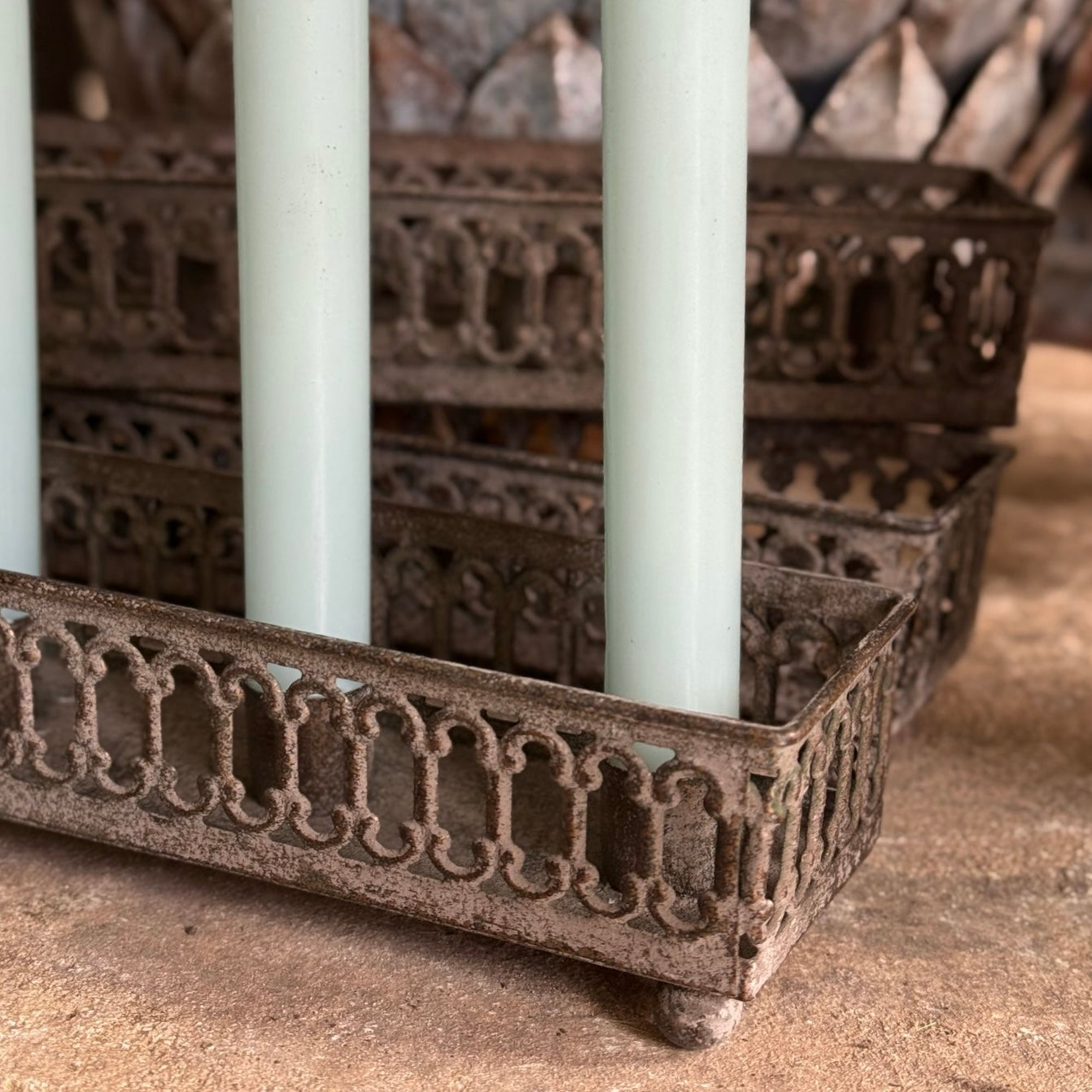 Filigree Candle Tray