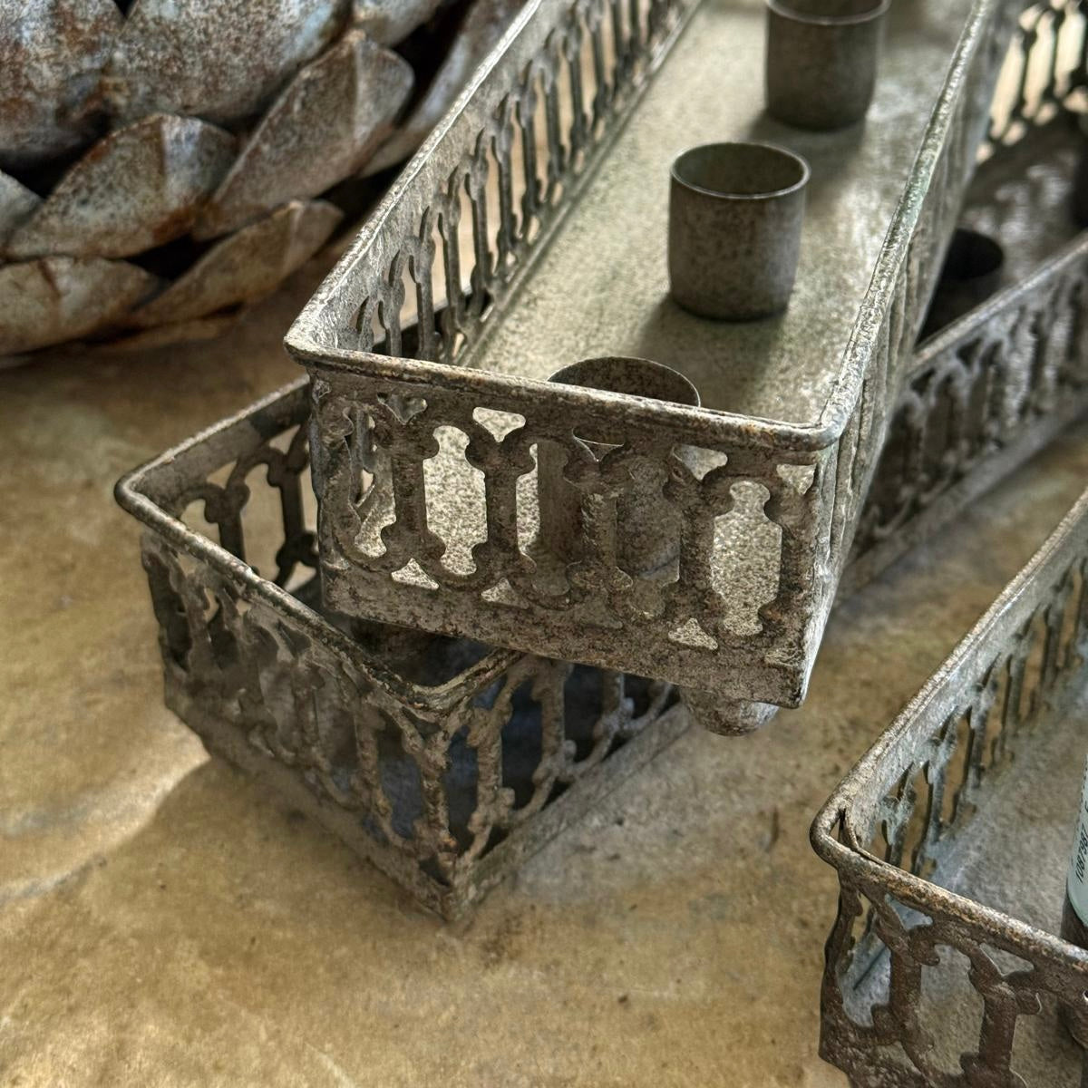 Filigree Candle Tray