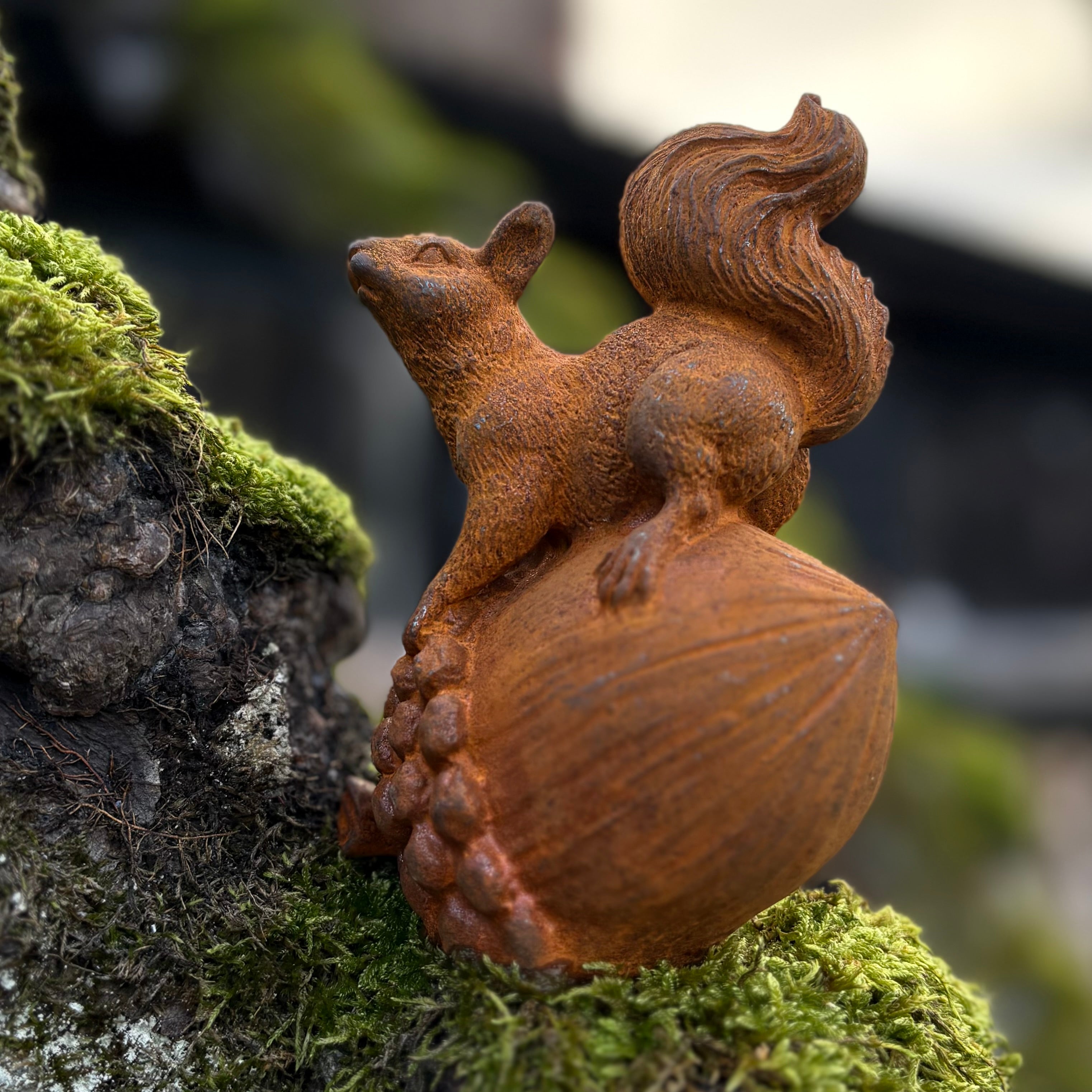 Cast Iron Squirrel