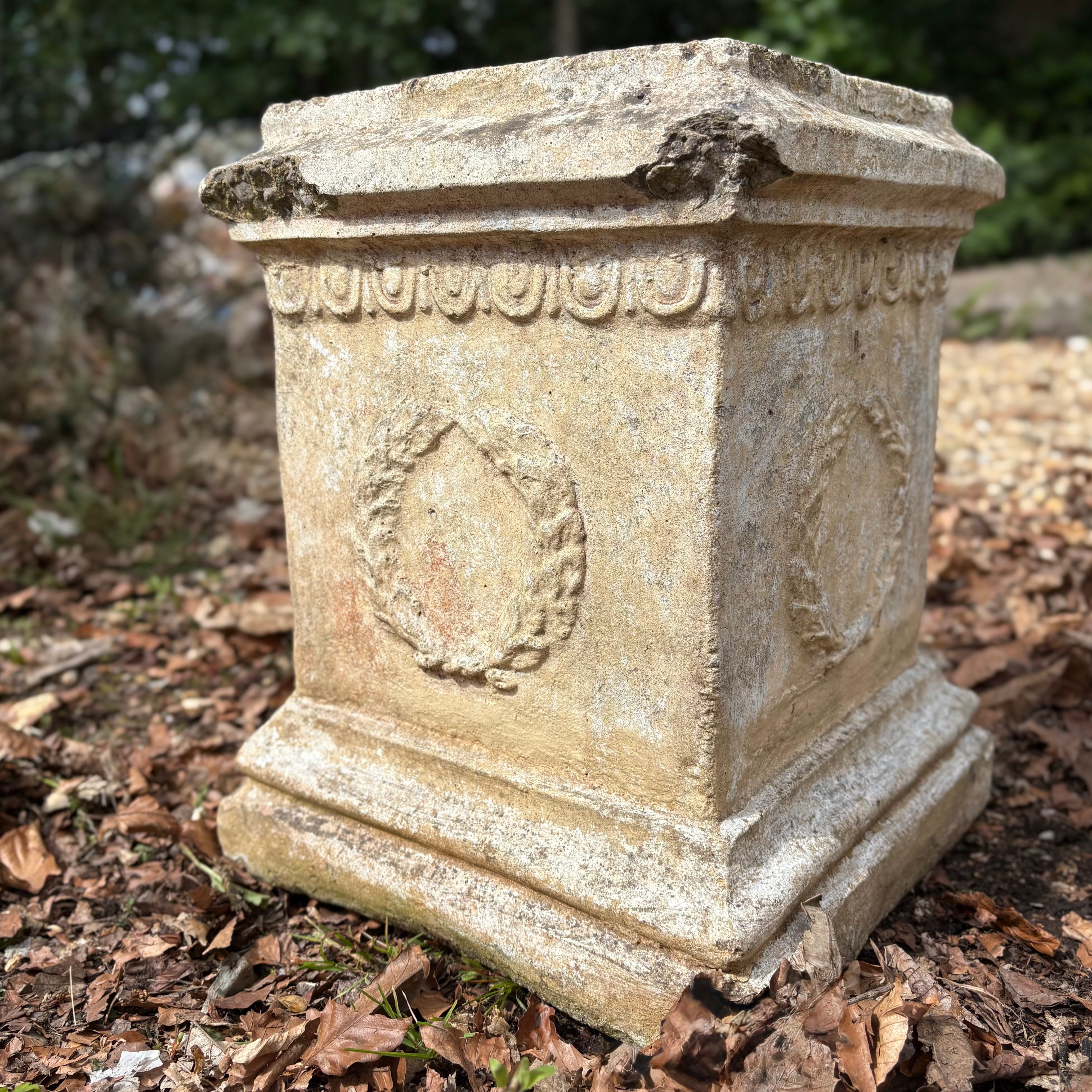 Reclaimed Cast Plinth