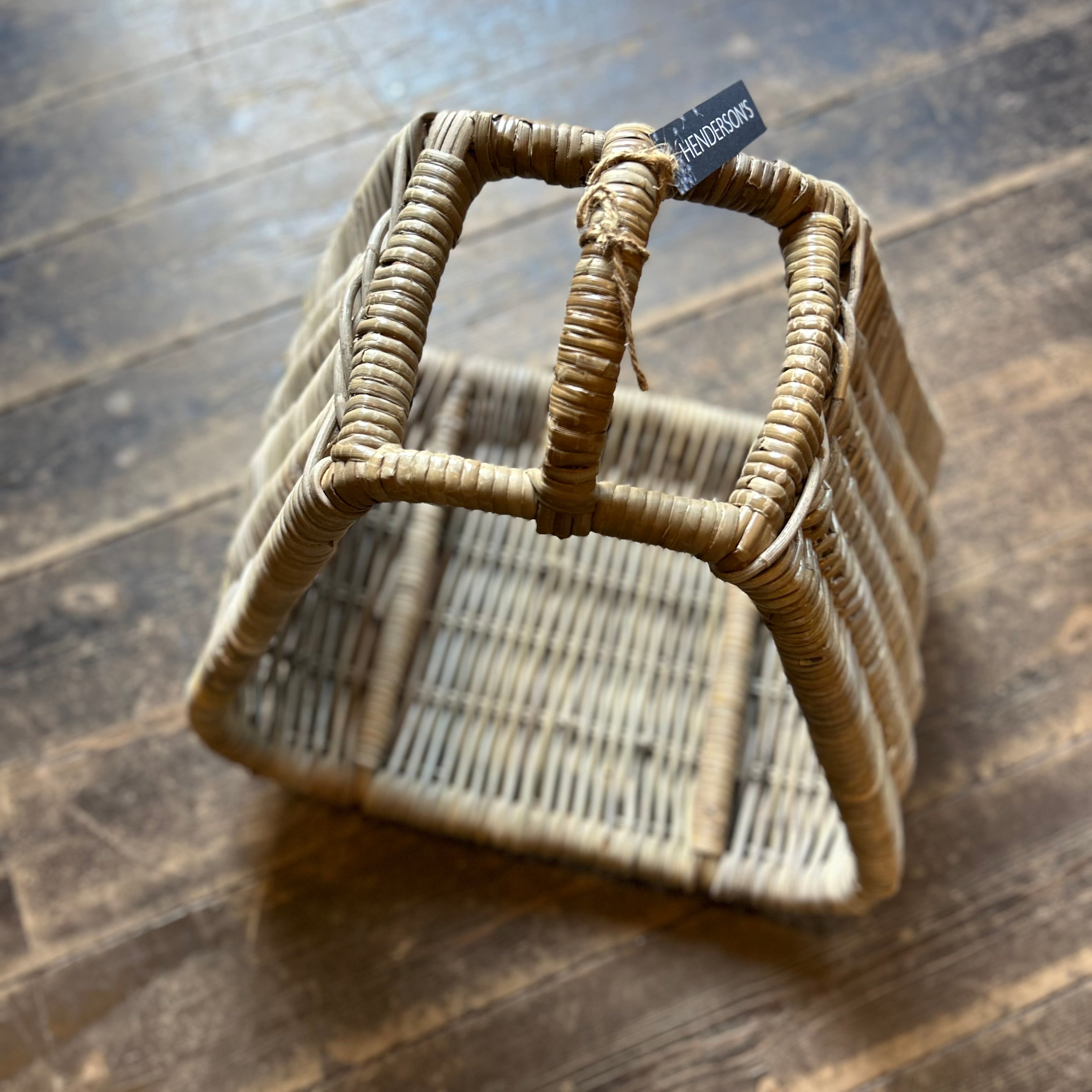 Rattan Log Holder Basket