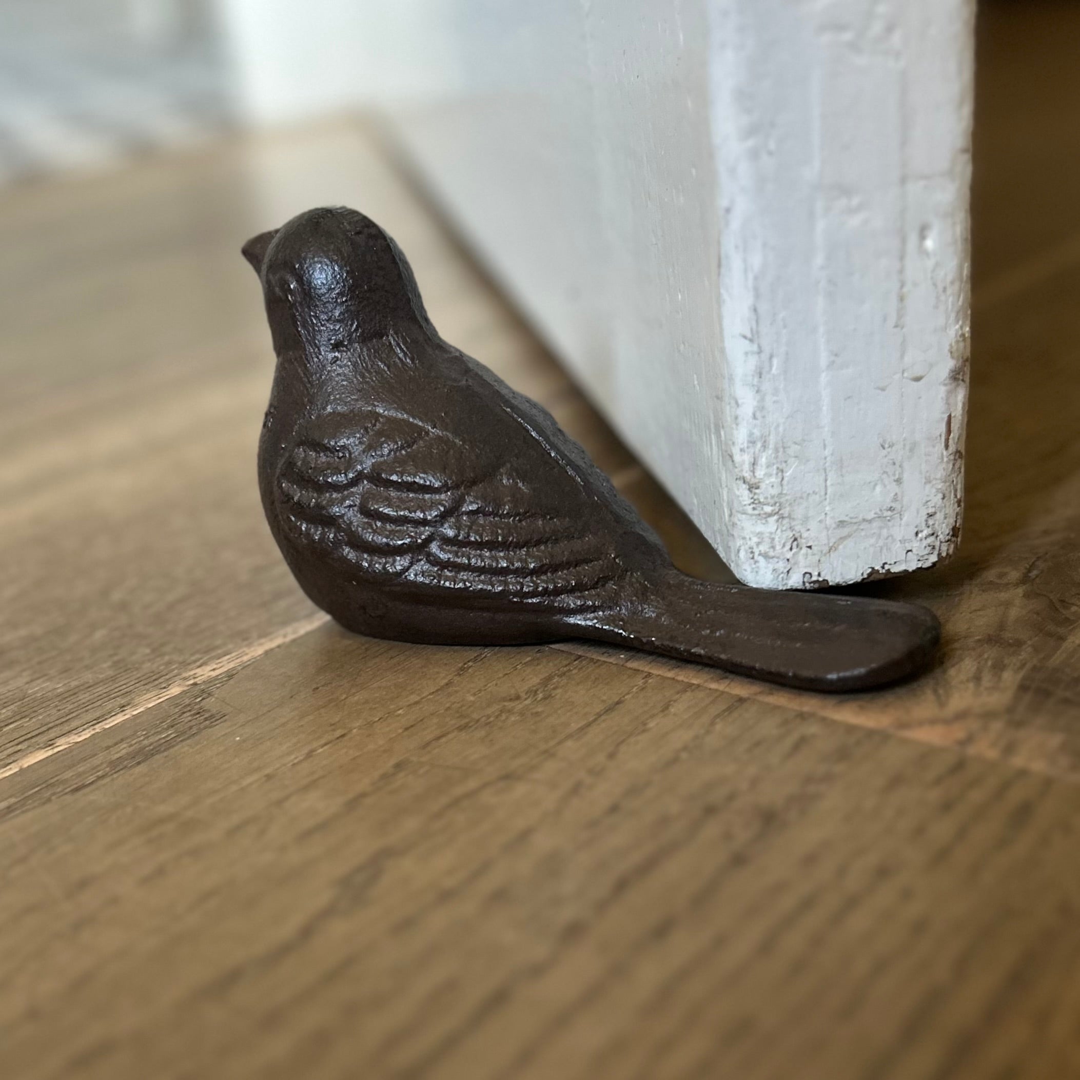 Cast Iron Bird Door Wedge