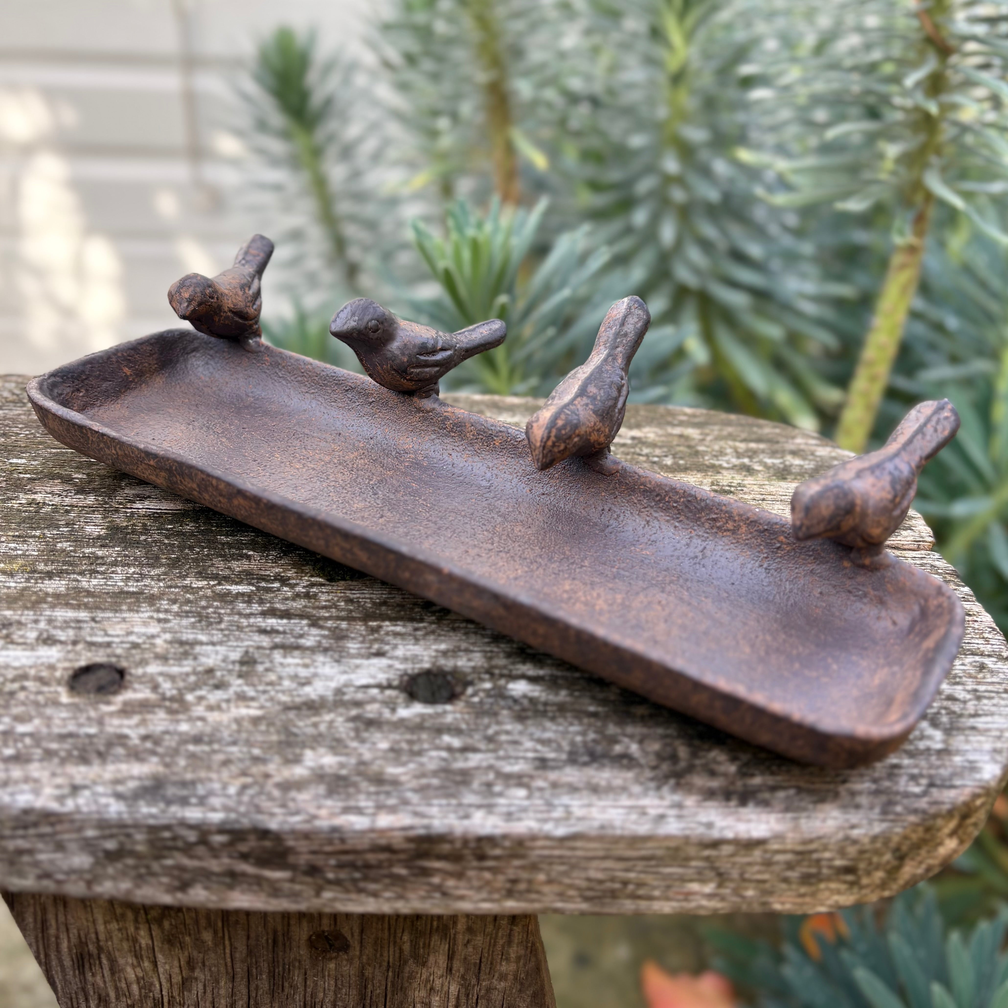 Metal Bird Feeder Tray