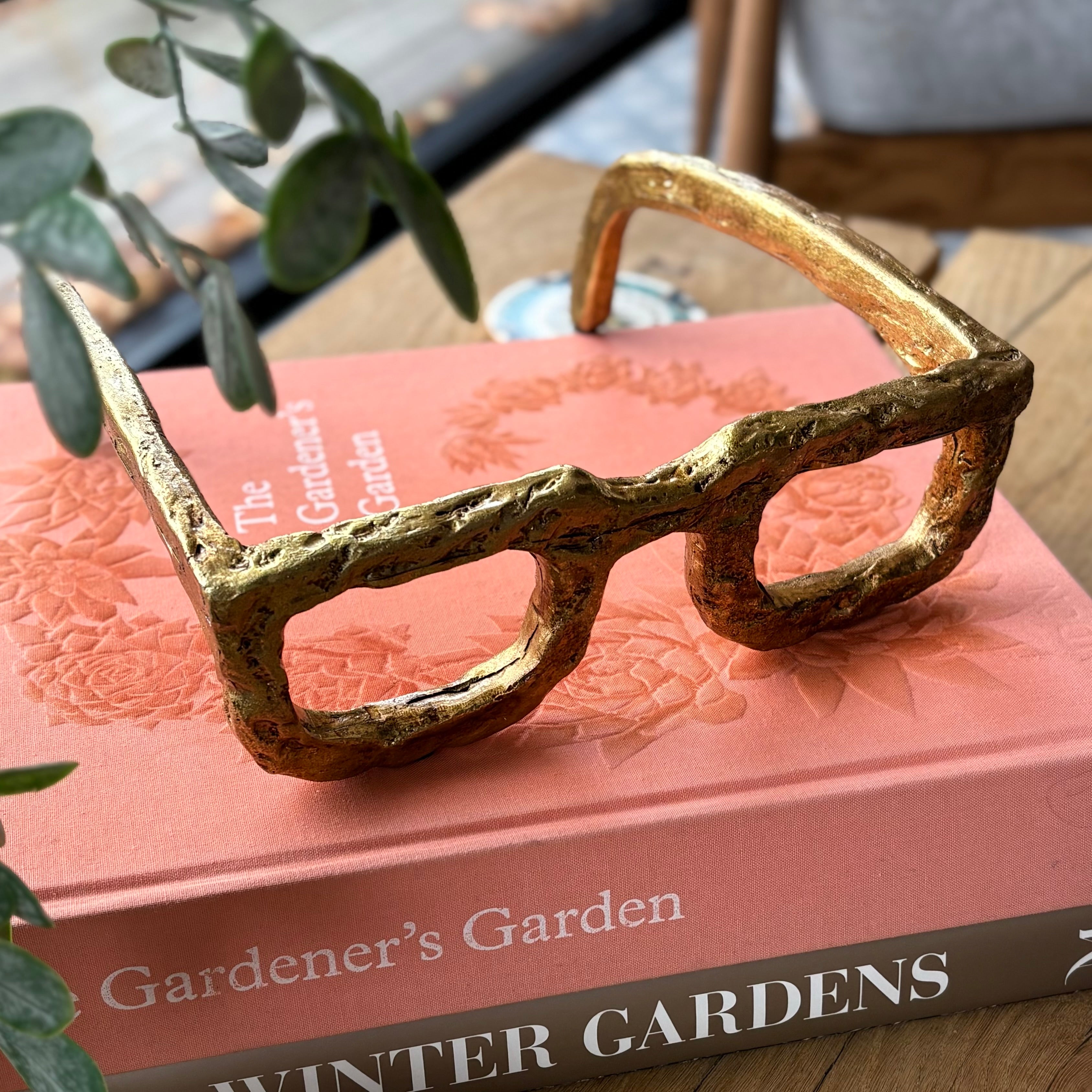 Elton Glasses Sculpture