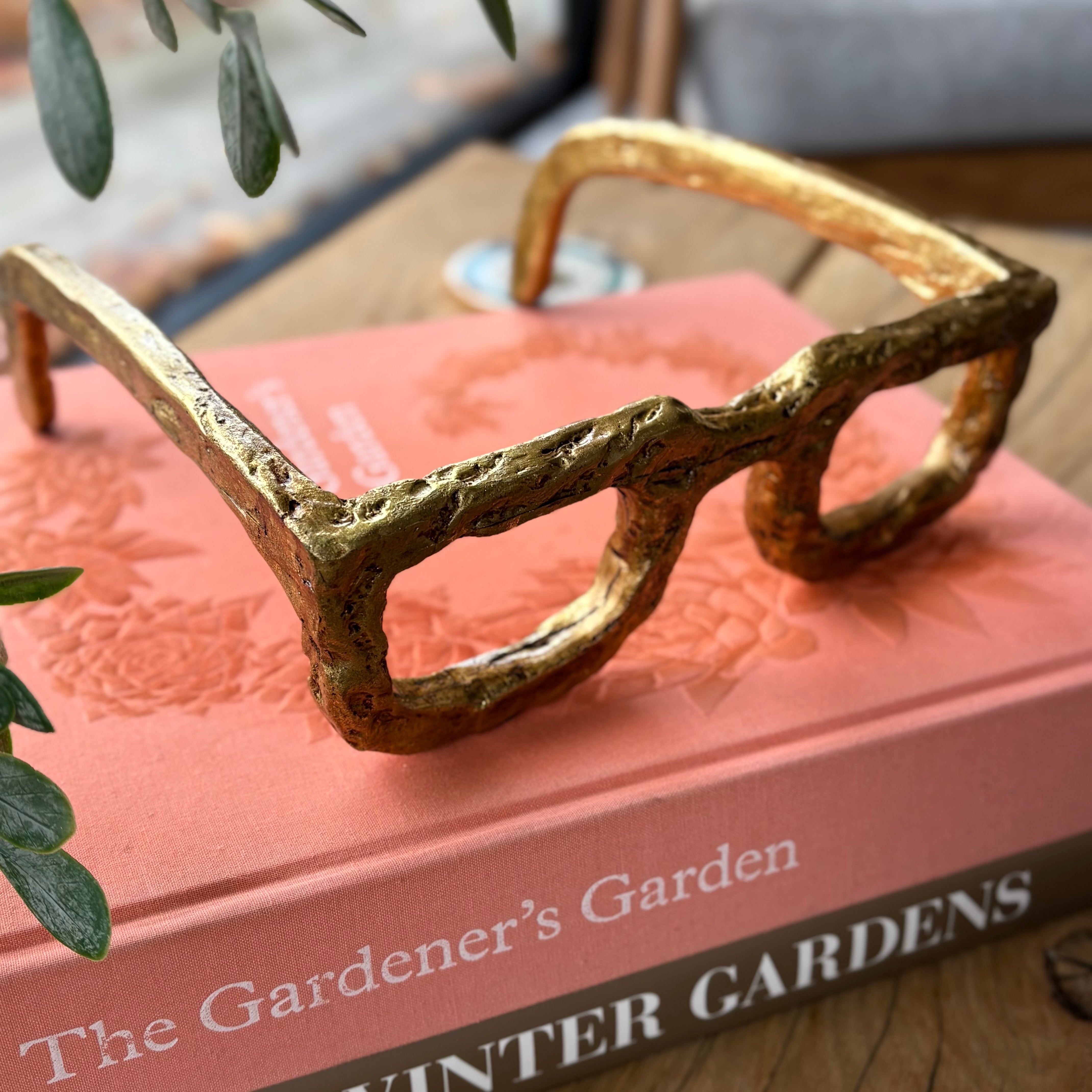 Elton Glasses Sculpture