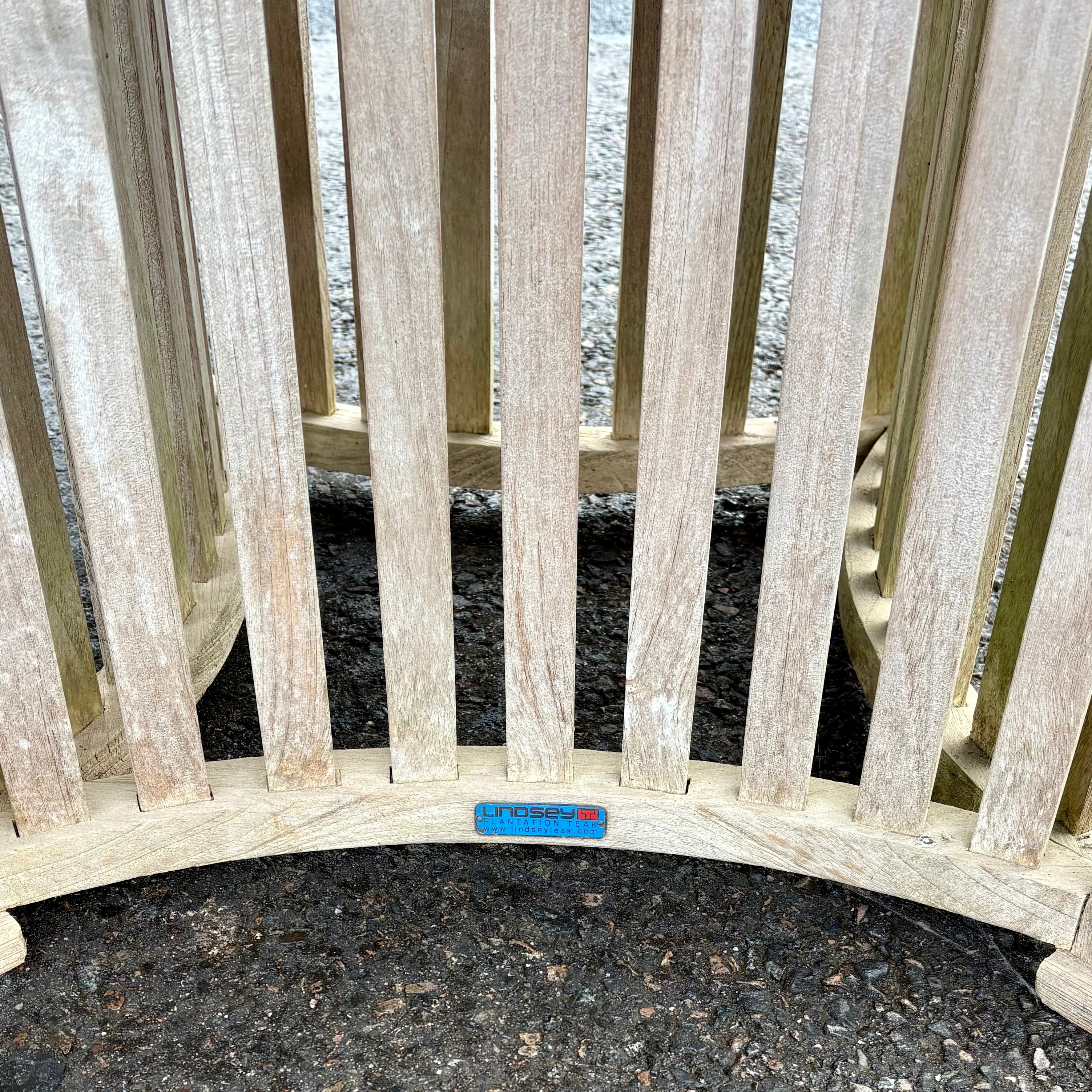 Contemporary Round Garden Table