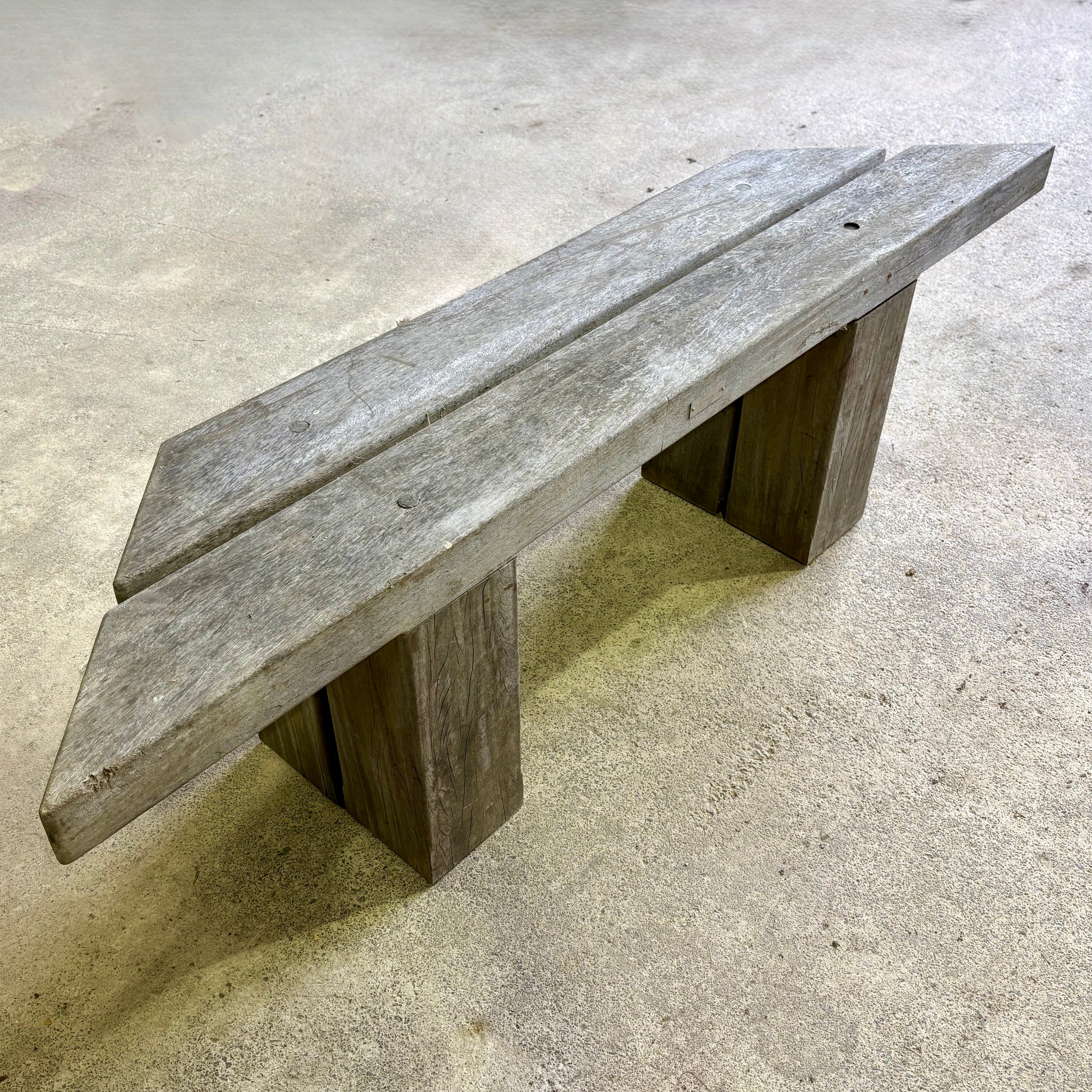 Heavy Contemporary Hardwood Tree Seat