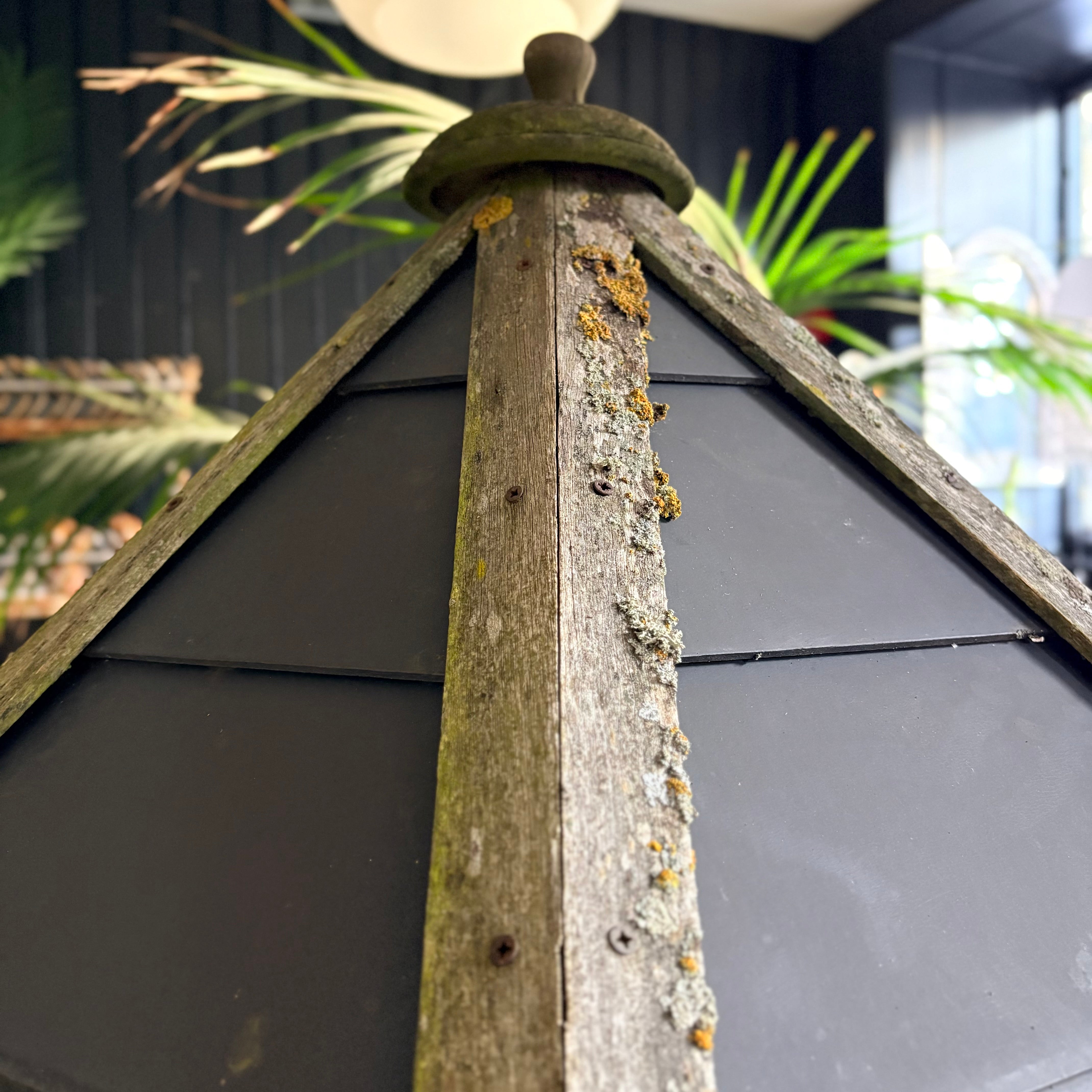 Teak Dovecote & Mounting Pole