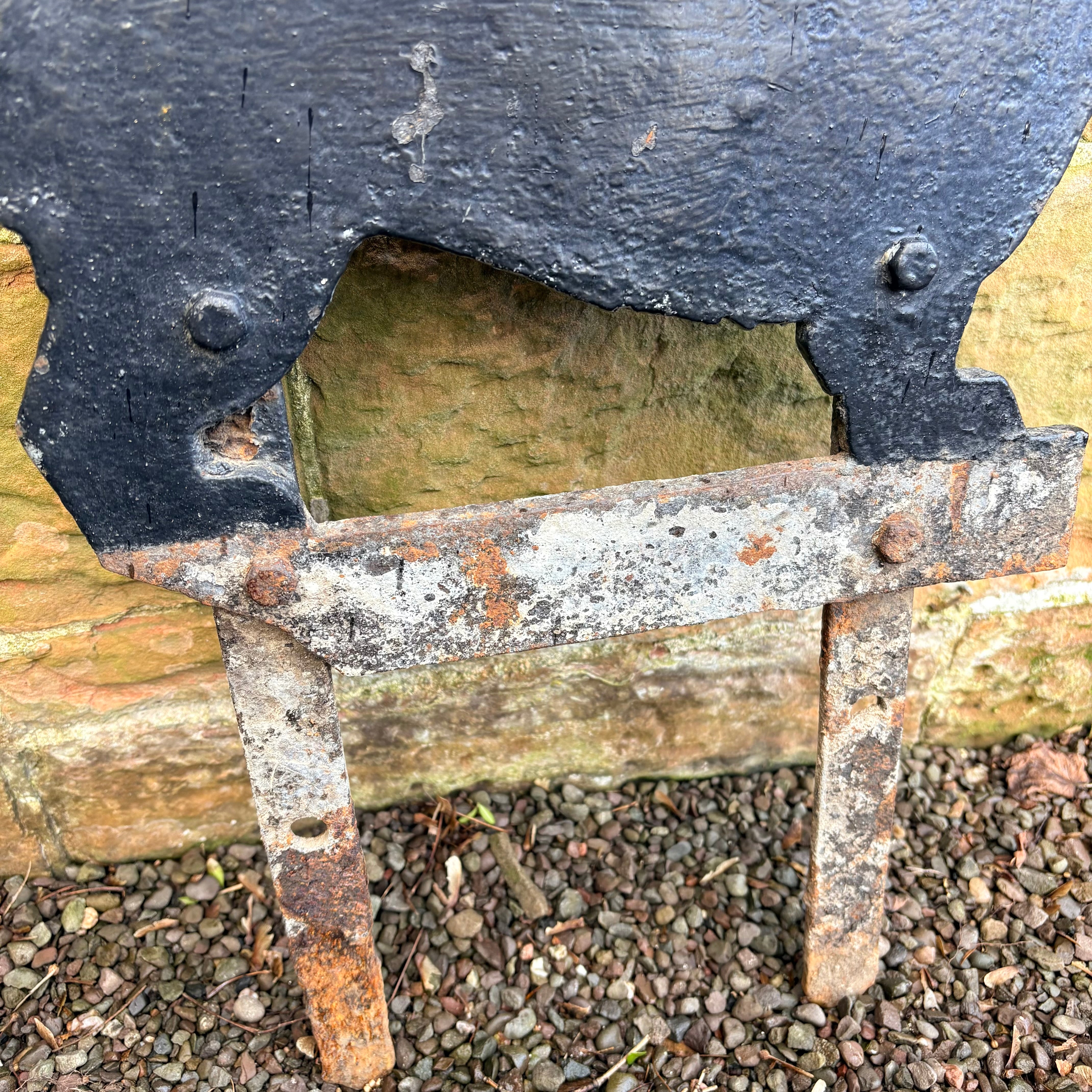 Vintage Iron Scottie Dog Boot Scraper