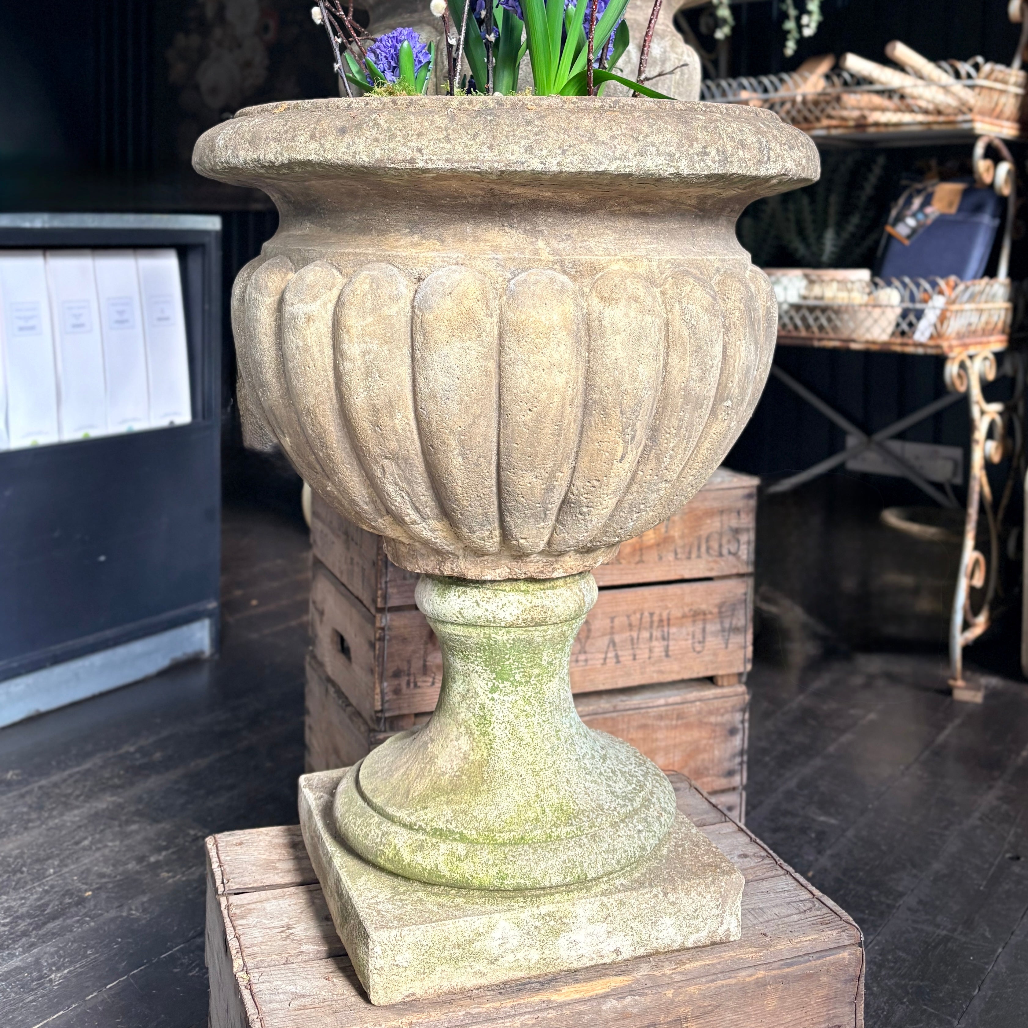 Pair of Vintage Garden Planters