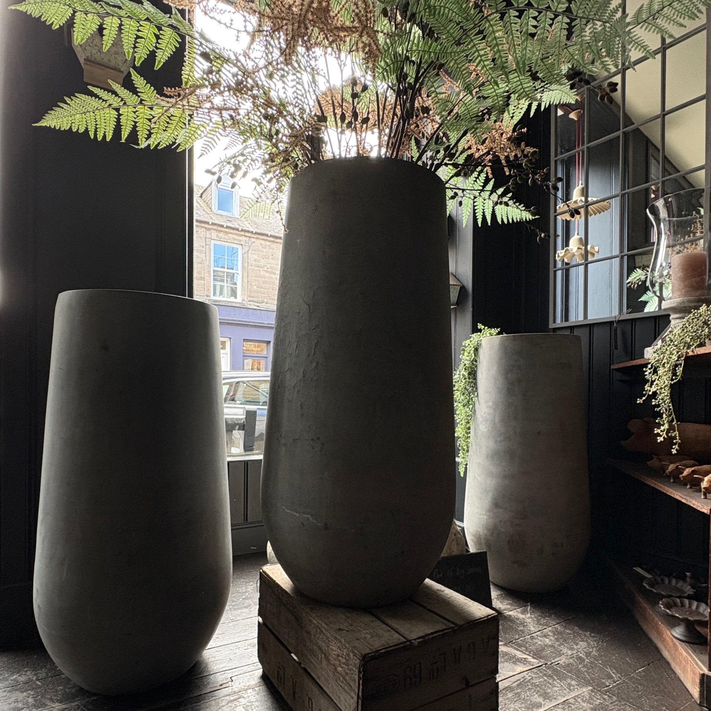 Tall Column Planter