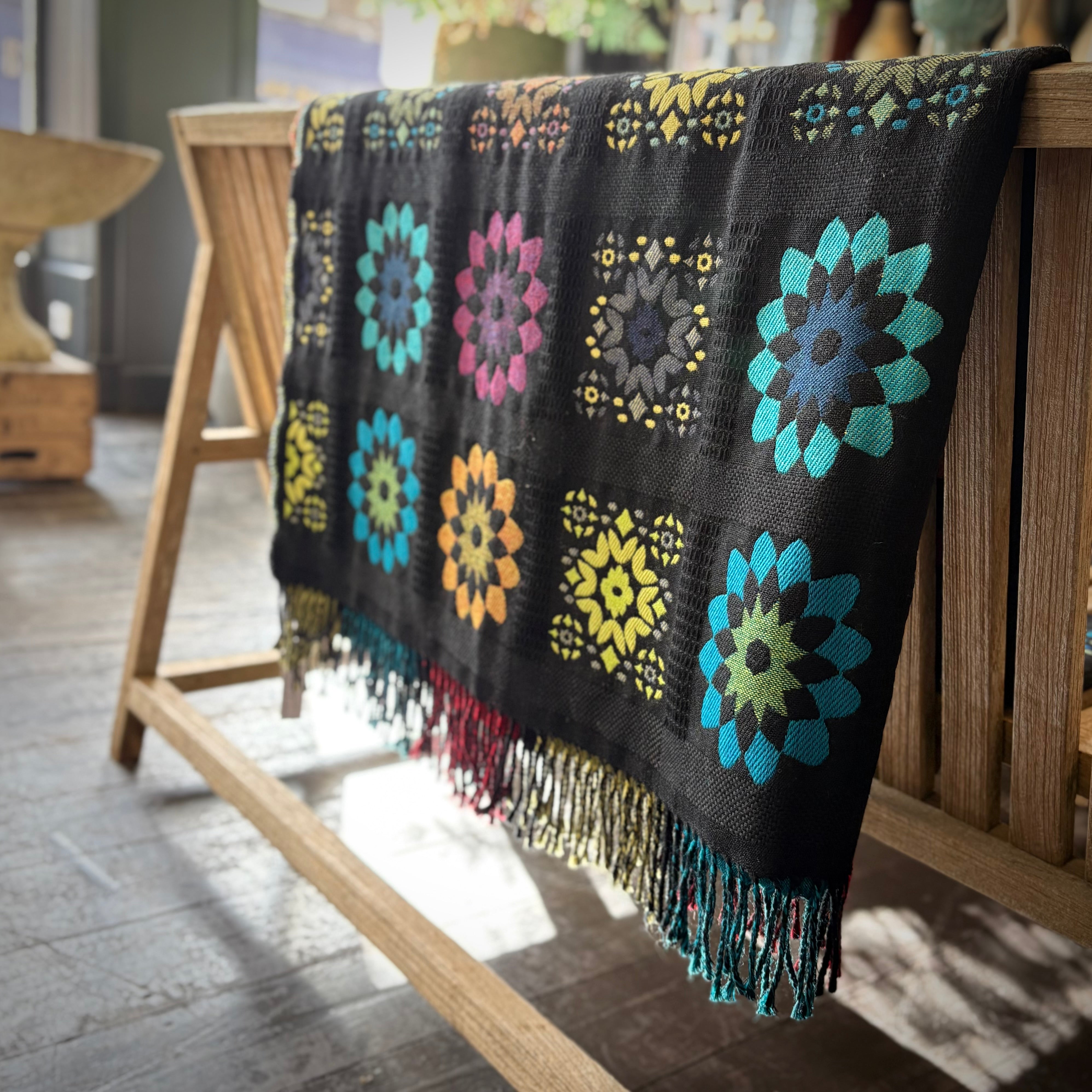 Technicolour Jacquard Blanket