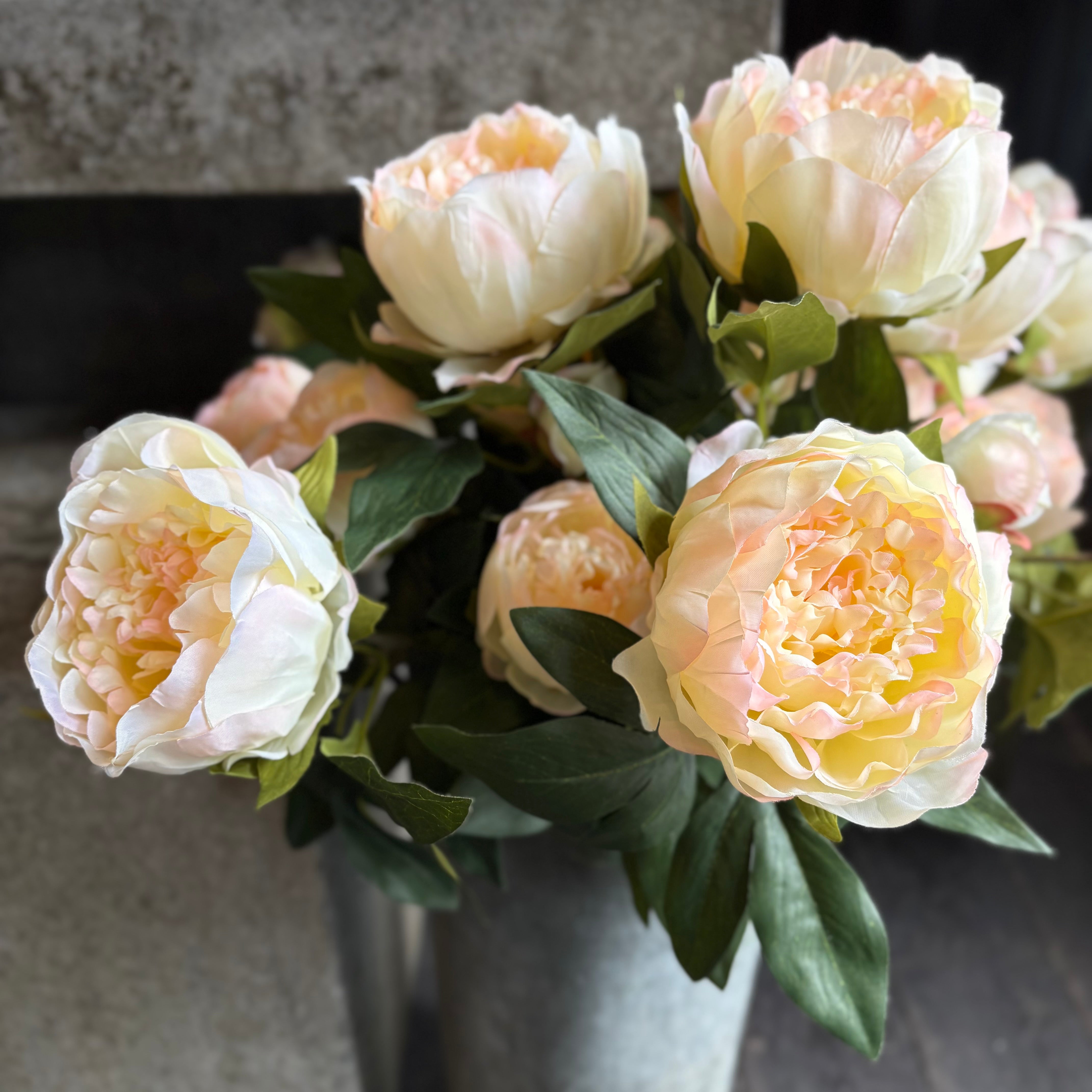 Artificial Peony Blush