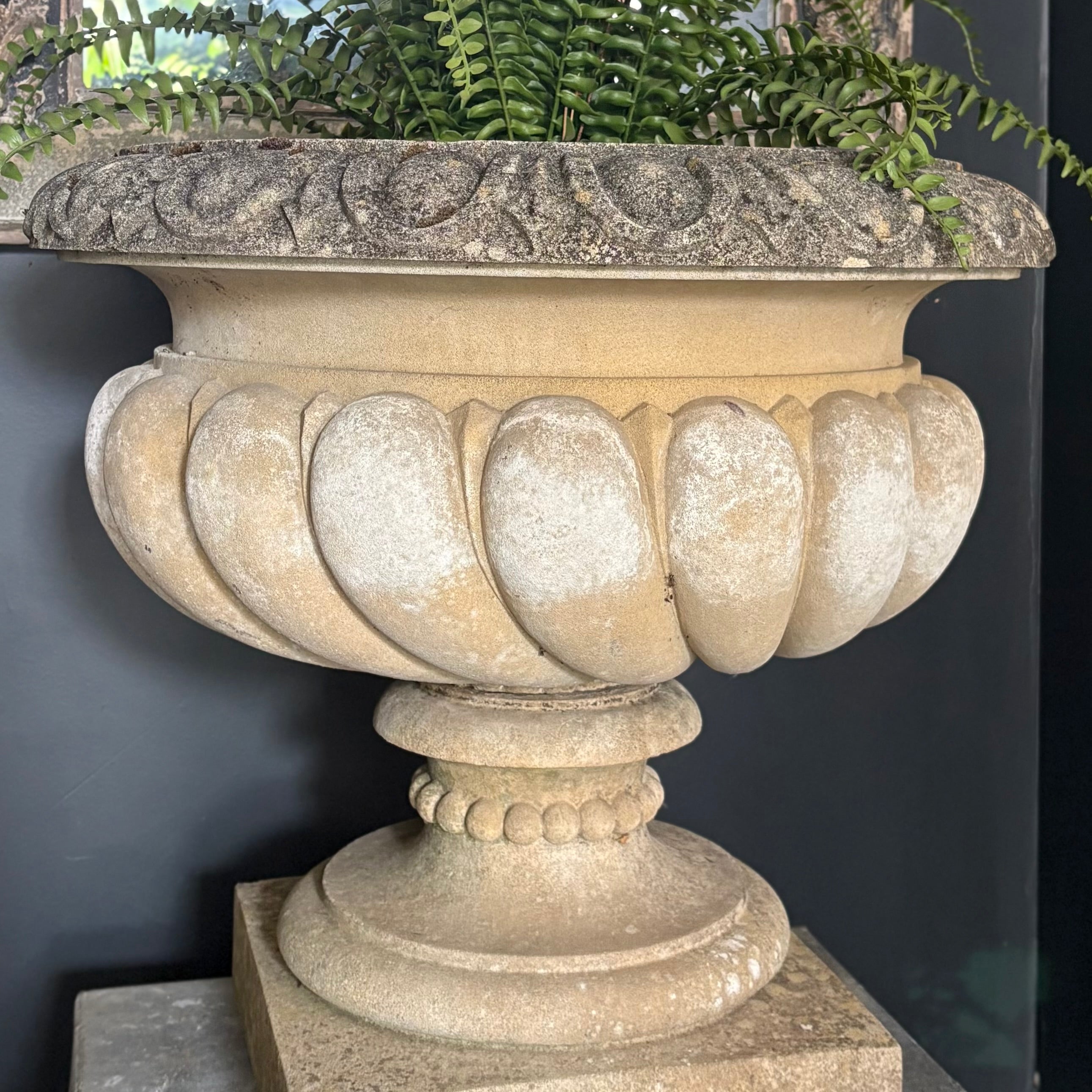 Ornate Garden Urn