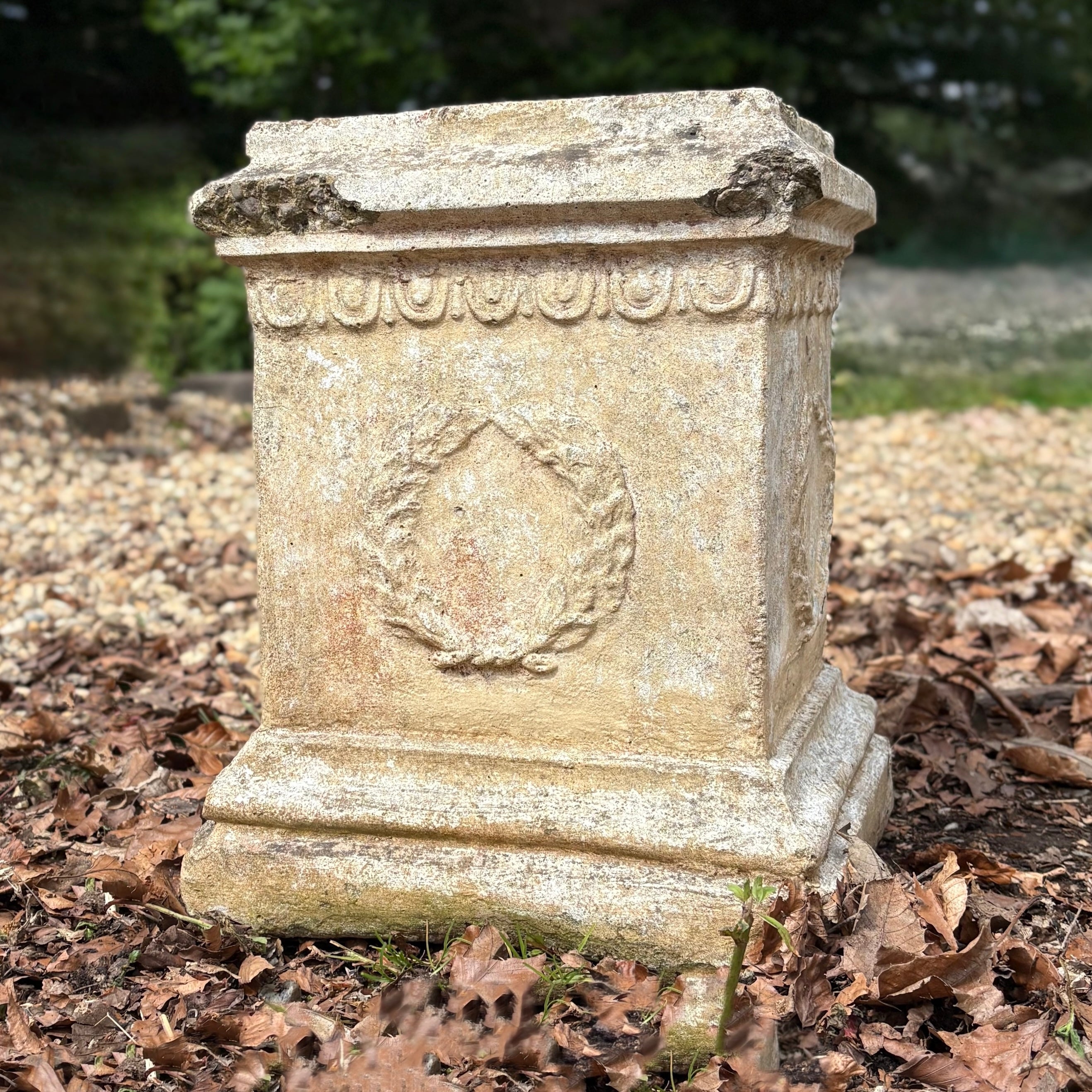 Reclaimed Cast Plinth
