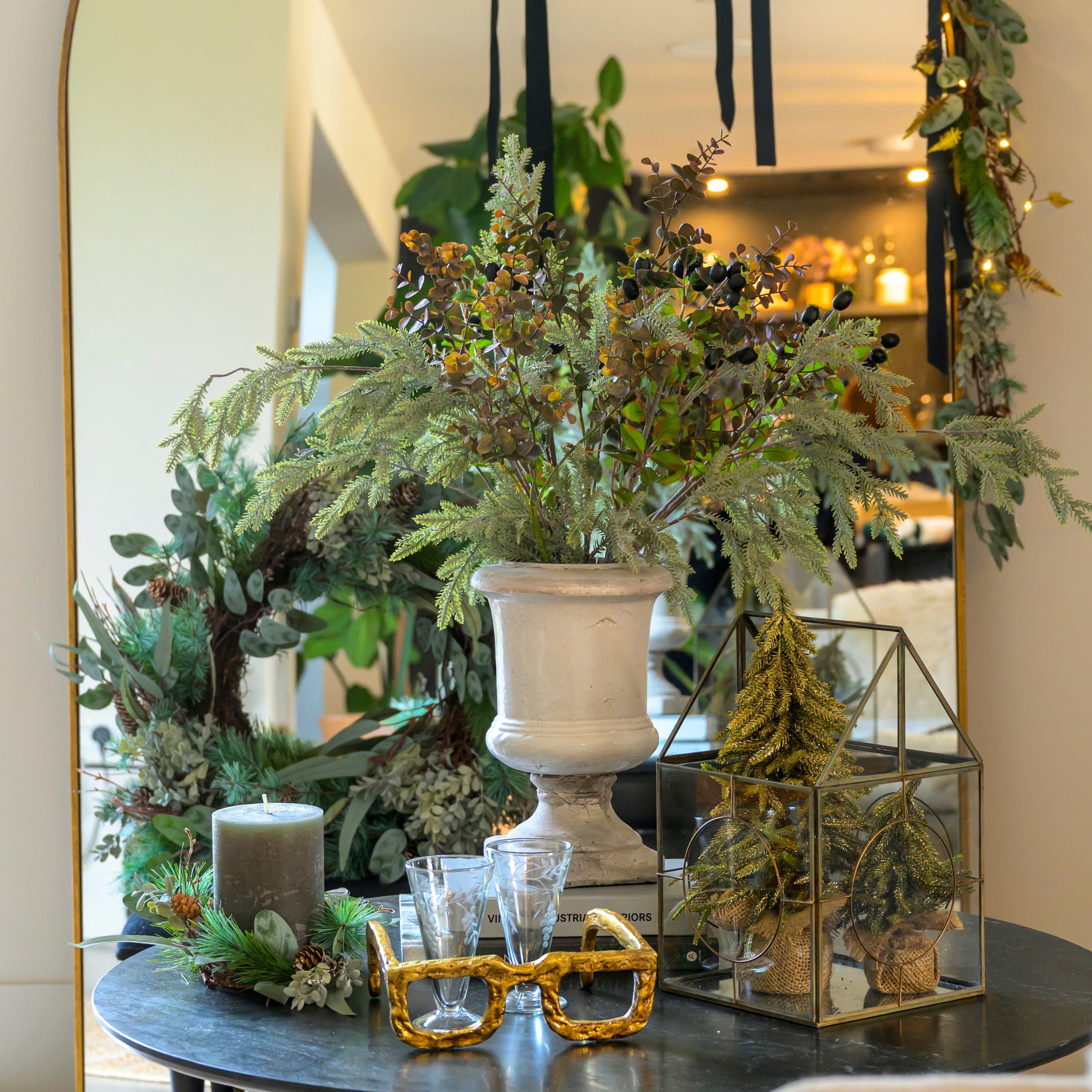 Glazed Stoneware Urn