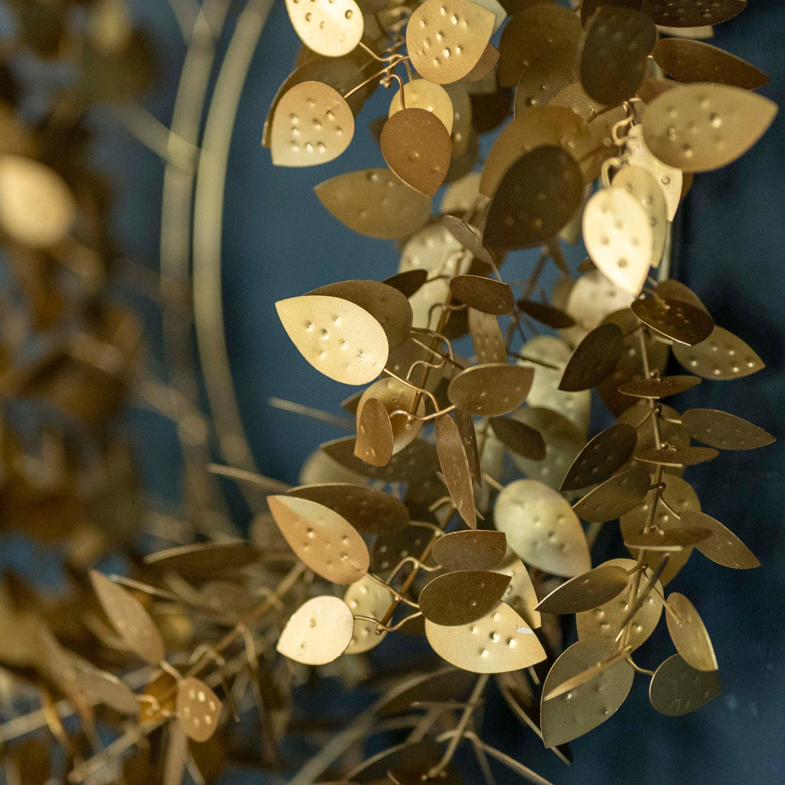 Gold Eucalyptus Wreath