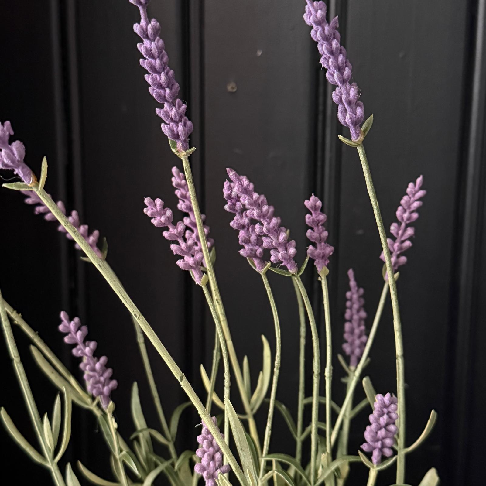 Faux English Lavender Plant