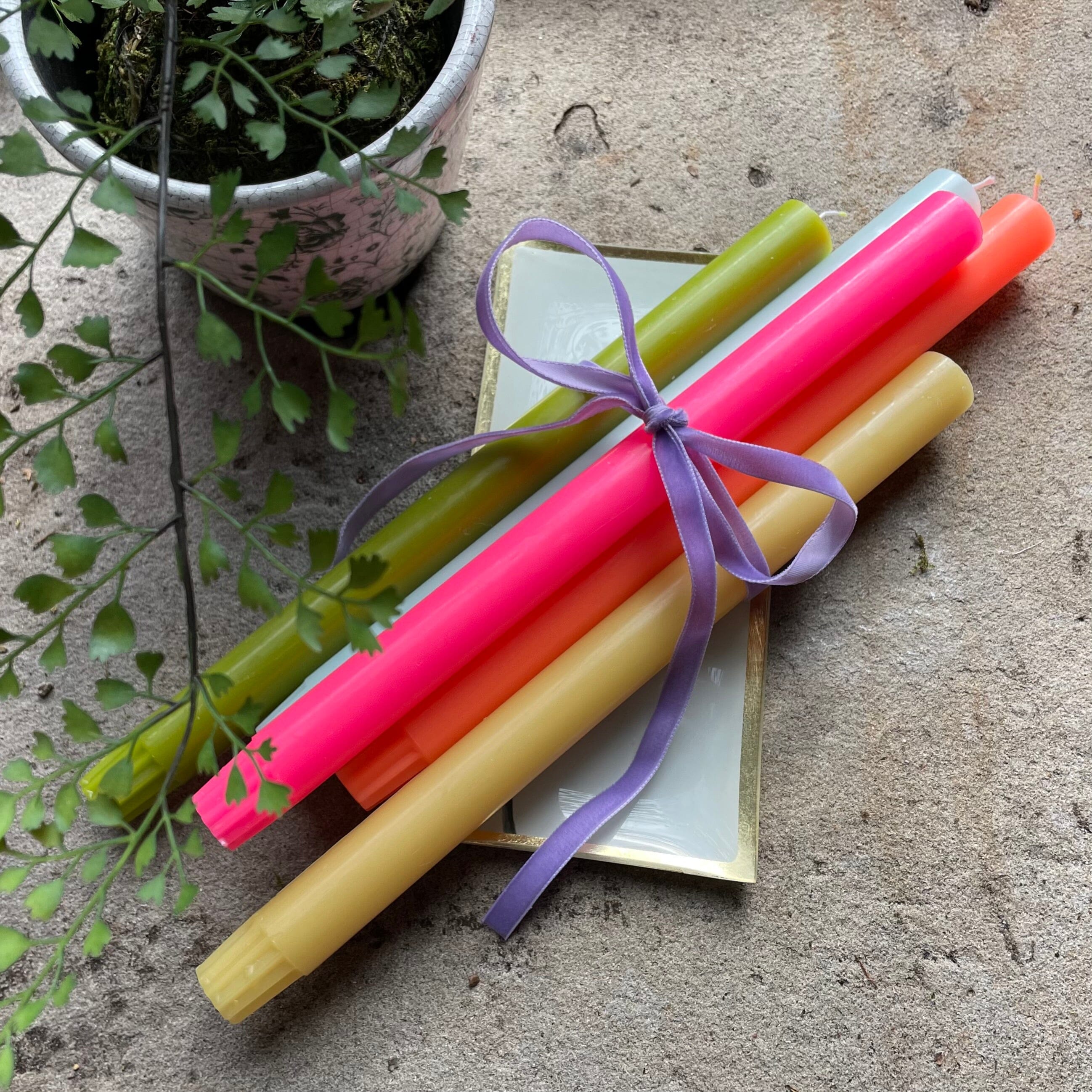 Coloured Dining Candles Dining Candles Henderson's
