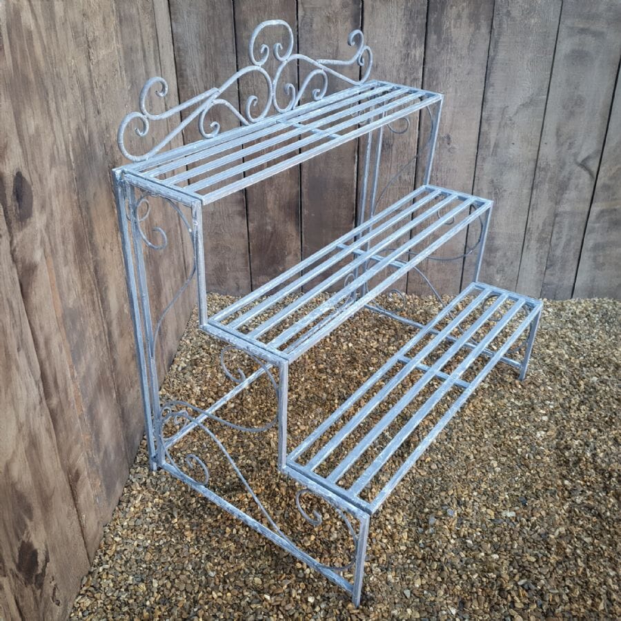 Folding Metal Plant Stand Metal Plant Stand Sparta Decor