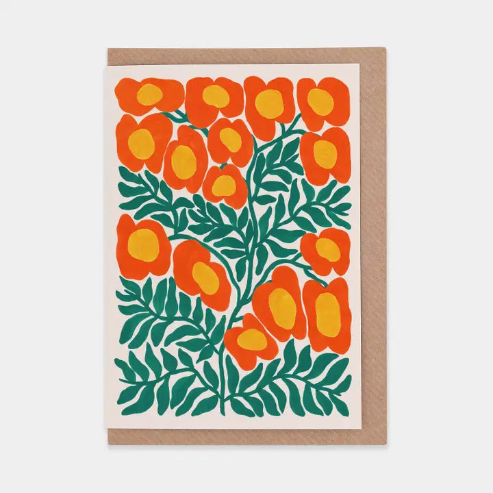 Greetings Cards By Liv Lee Greetings card Henderson's Fluttering