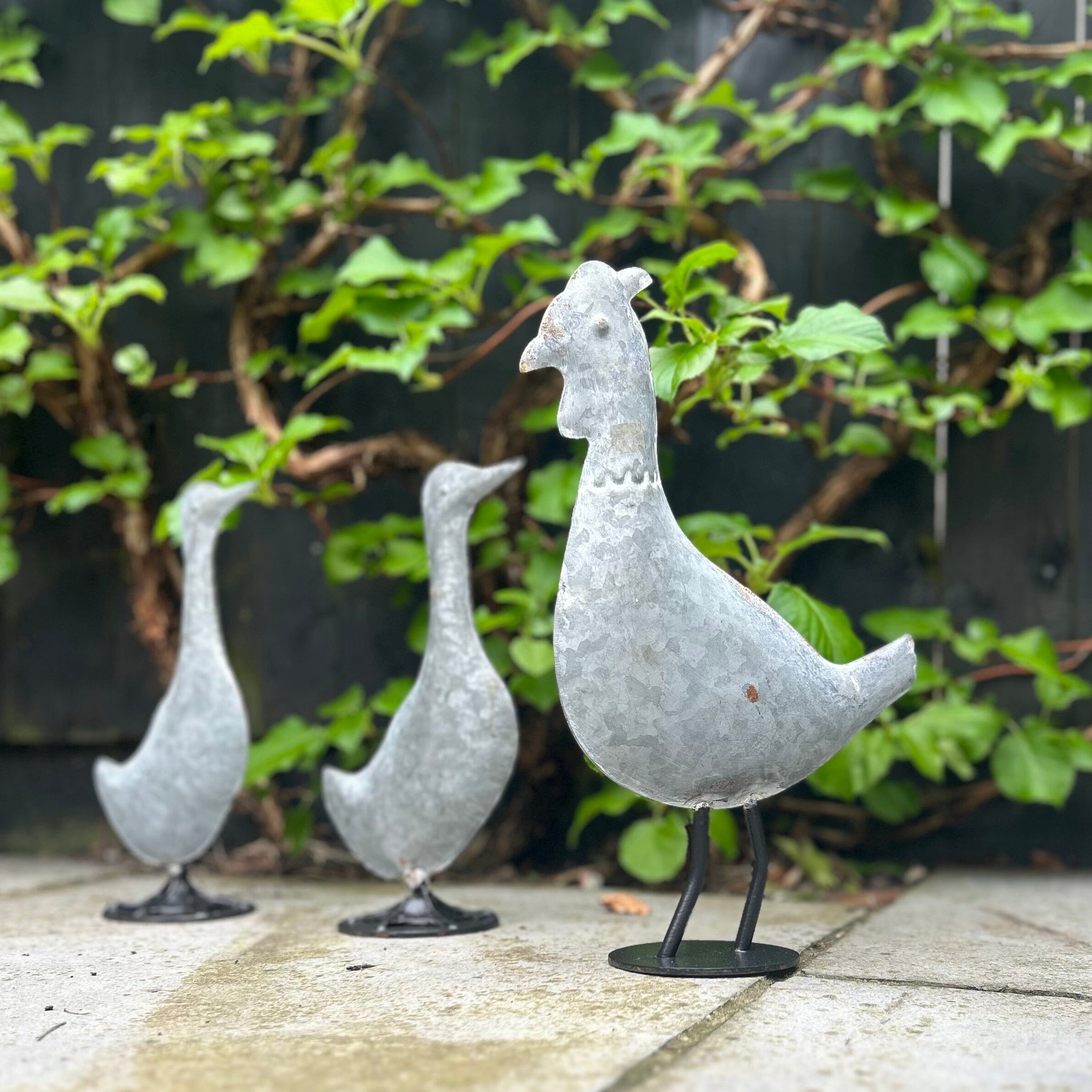 Handcrafted Metal Bird Sculpture Metal Bird Sculpture Henderson's 