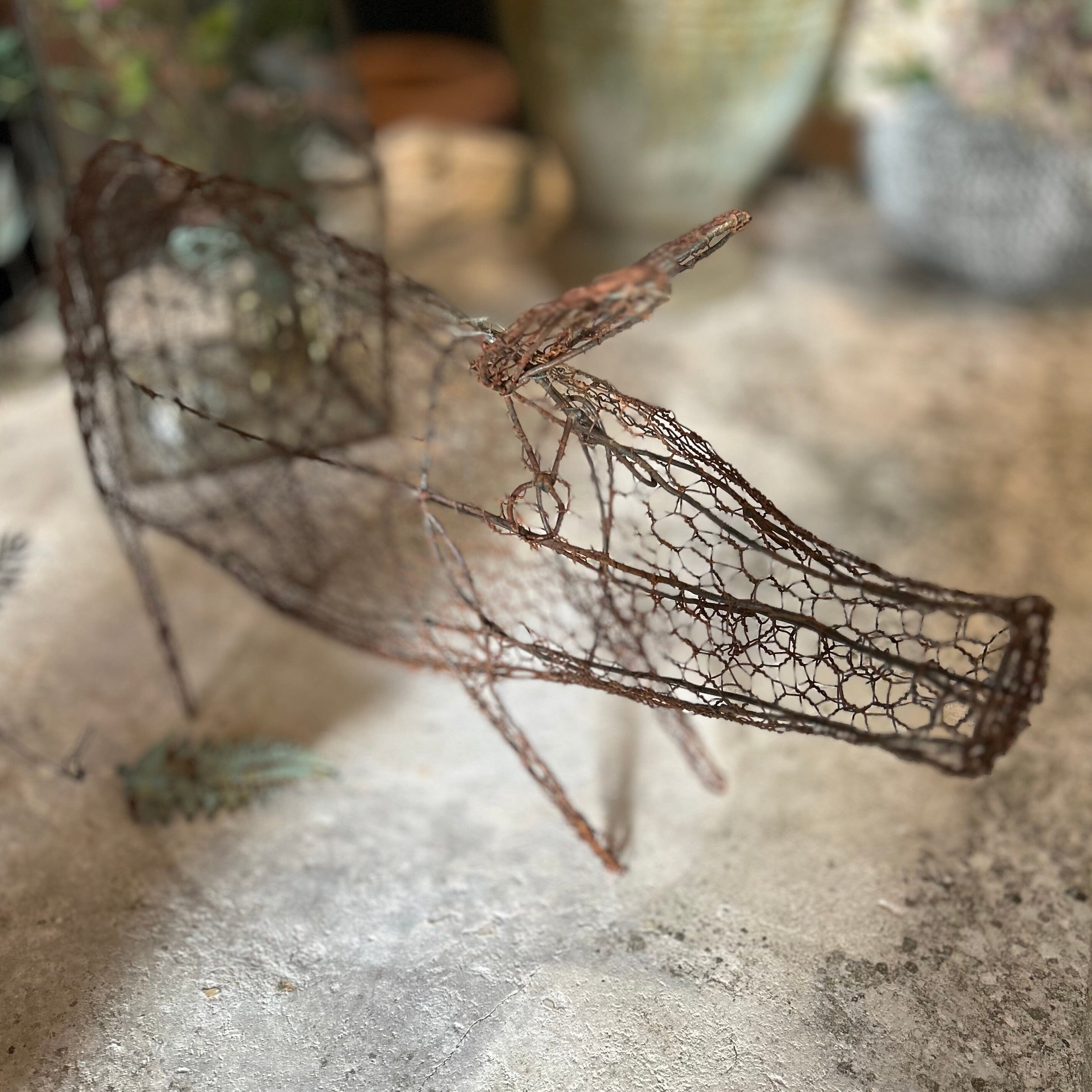 Handmade Wire Pig Sculpture Wire Pig Henderson's