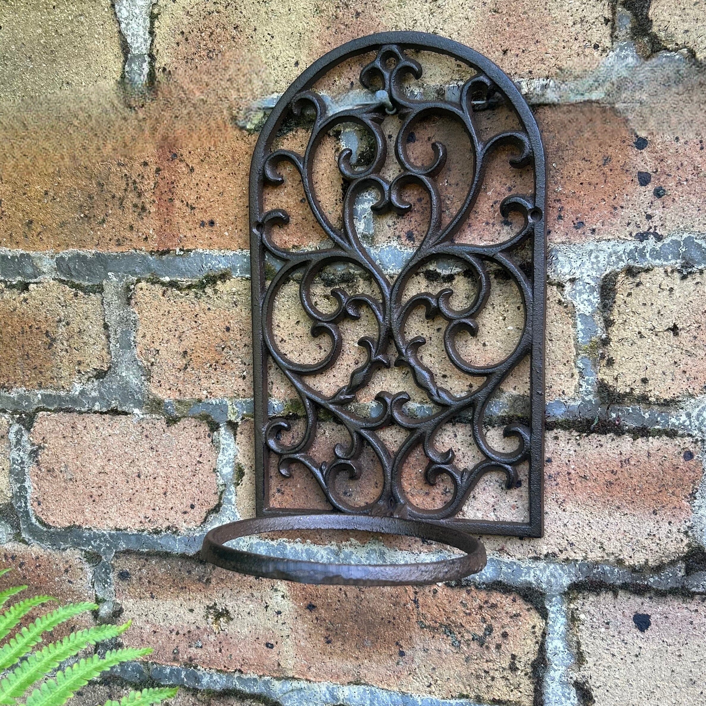 Wall Mounted Pot Holder Wall Mounted Plant Pot Holder Sparta Decor
