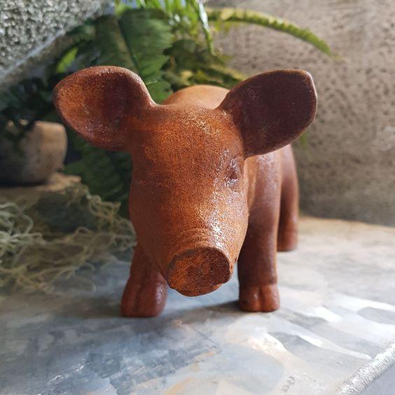 Cast Iron Piglet Ornament Henderson's medium 