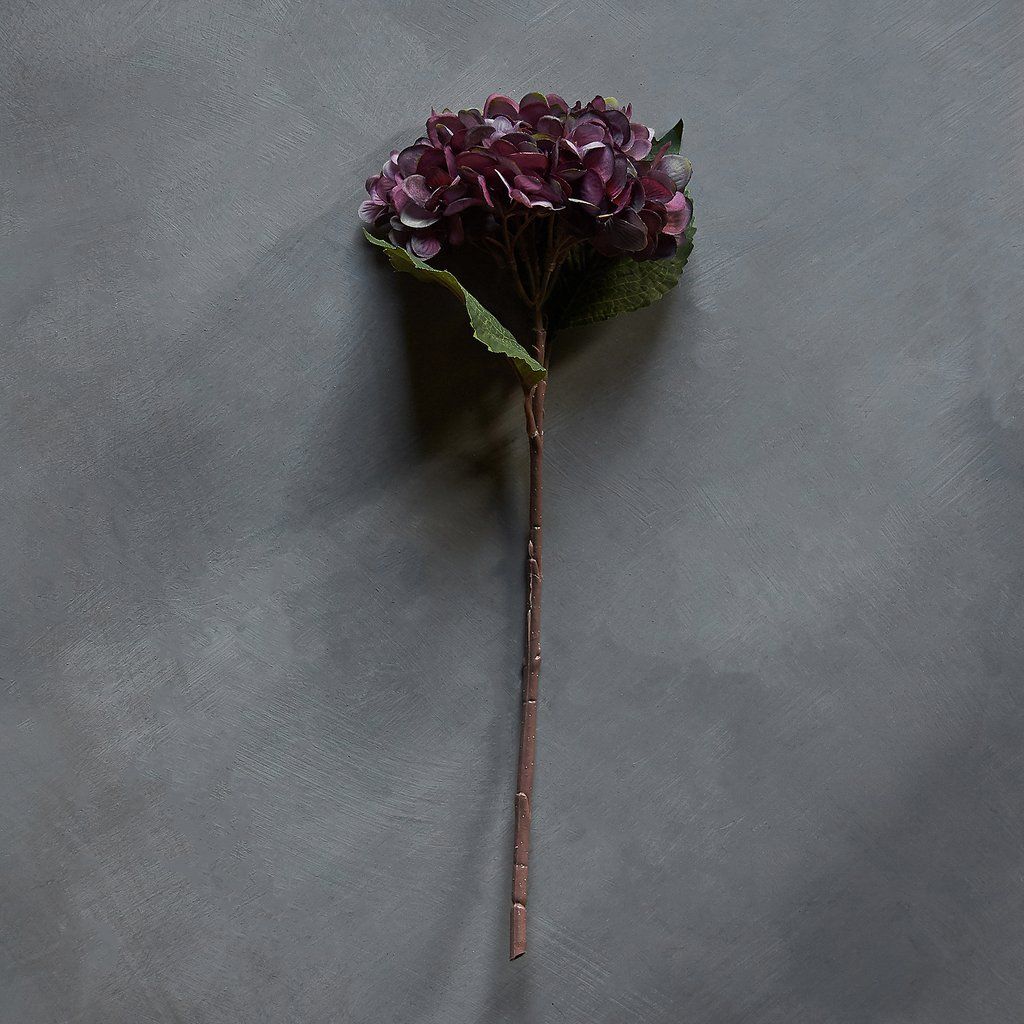 Damson Hydrangea Faux Stem Henderson's